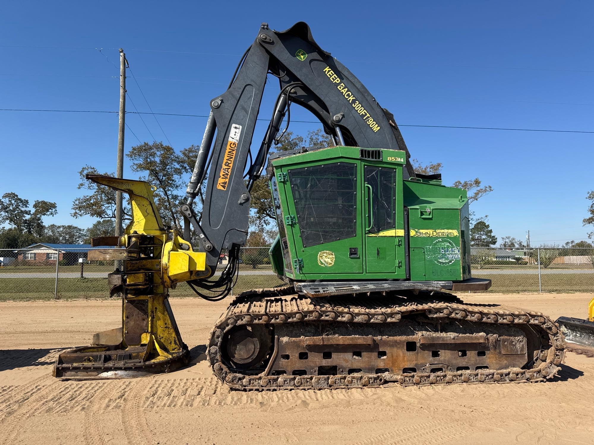JOHN DEERE 853M TRACKED FELLER BUNCHER (A52707)