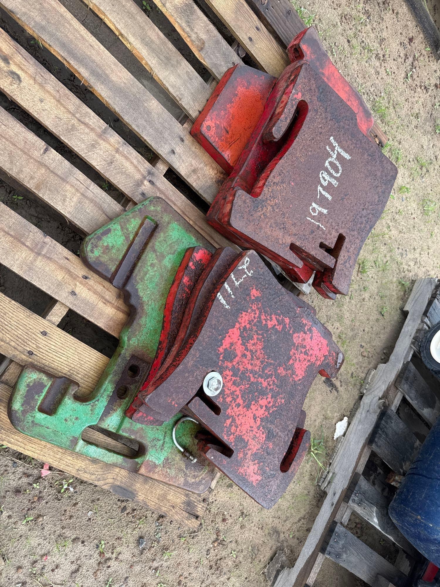 (8) TRACTOR WEIGHTS (A51244)