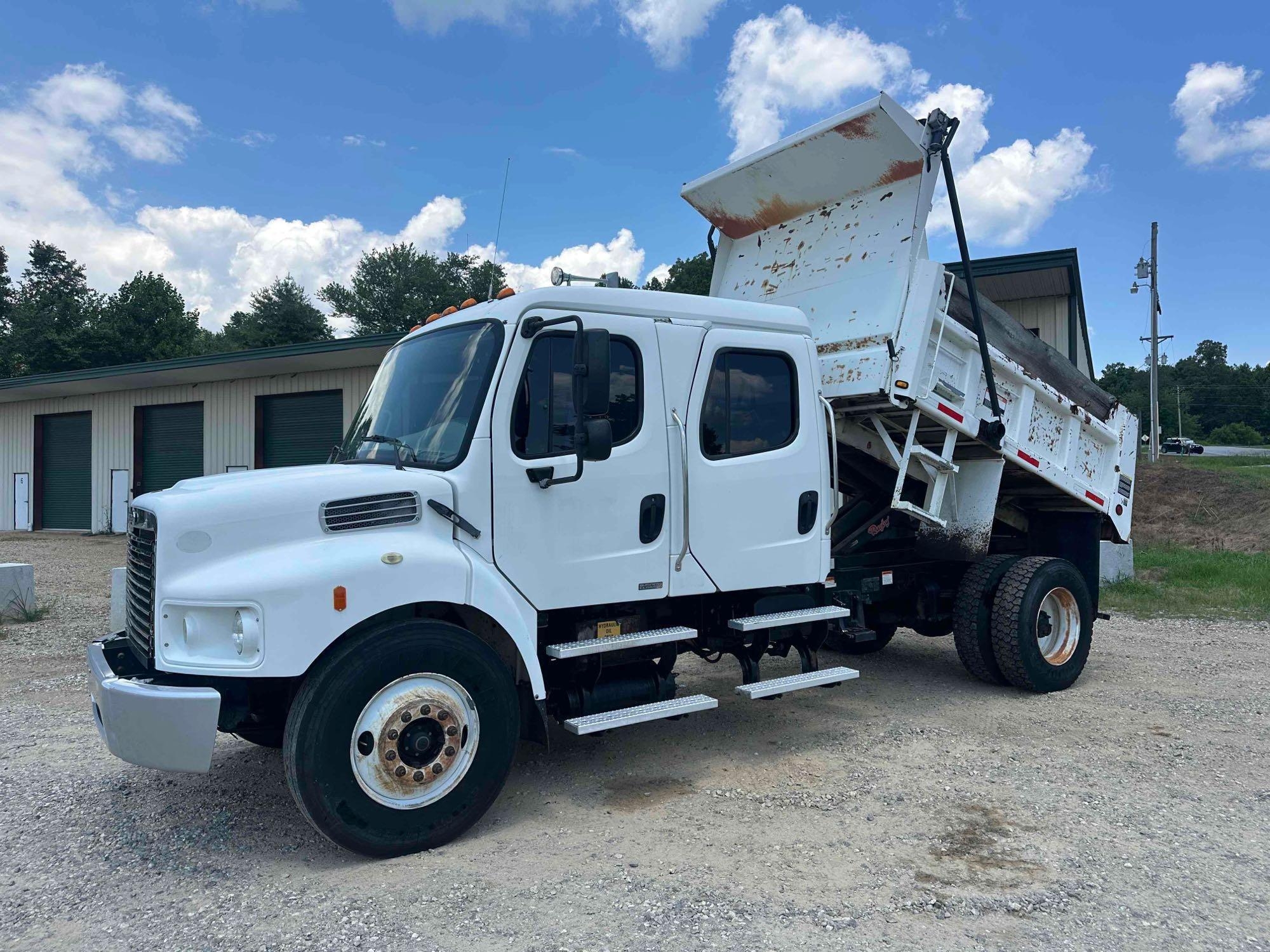 2010 Freightliner M2 106 Crew Cab Dump Truck, VIN # 1FVAC2BS5ADAP9253 (A51572)