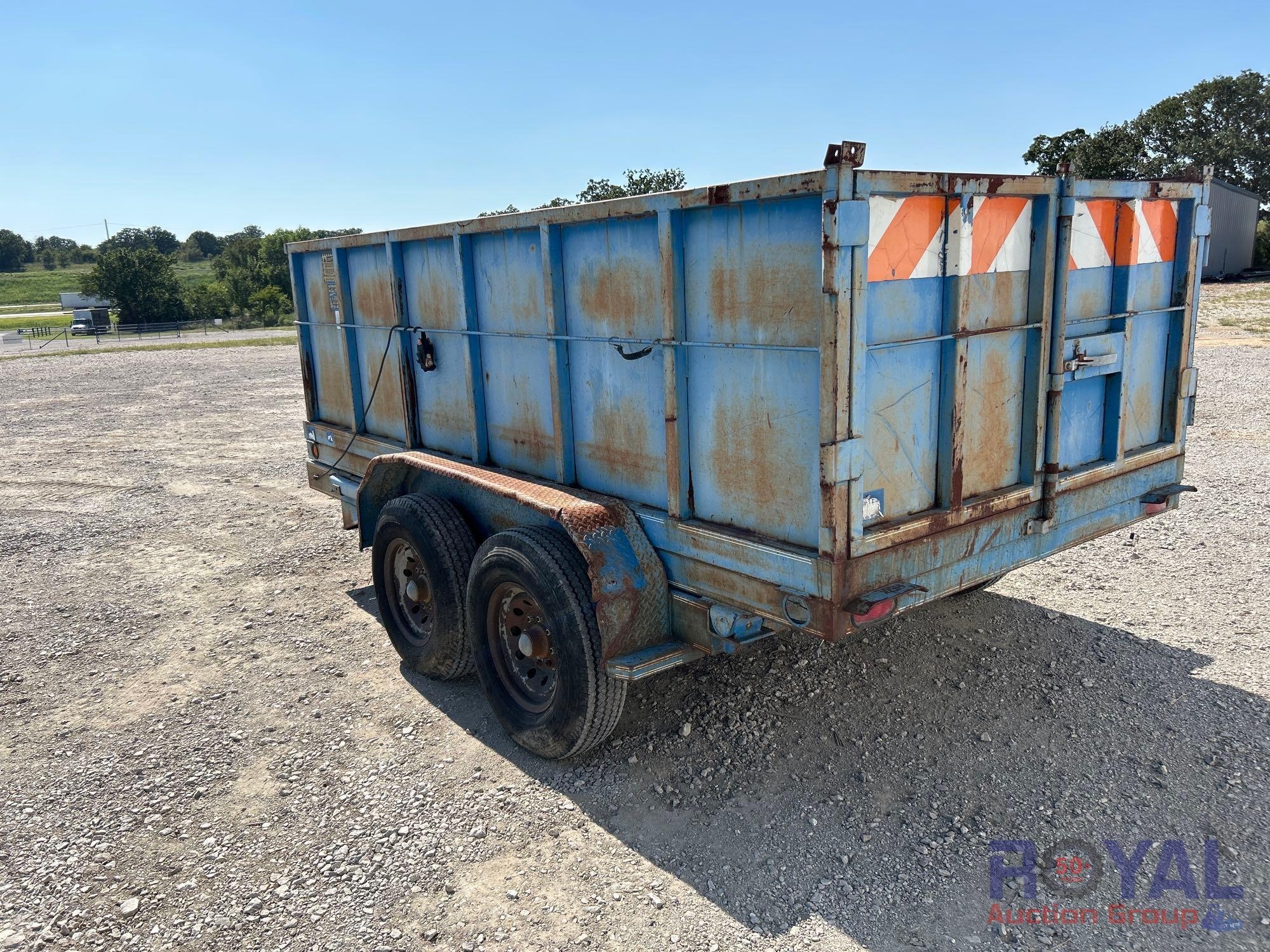 12ft T/A Park Dump Trailer (A52377)