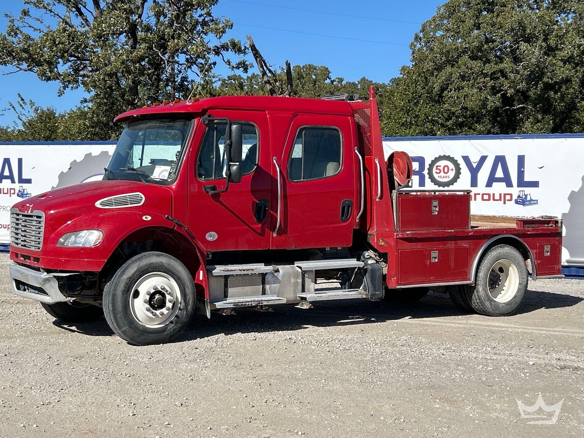 2019 Freightliner M2 106 Flatbed Hauler Truck (A55973)
