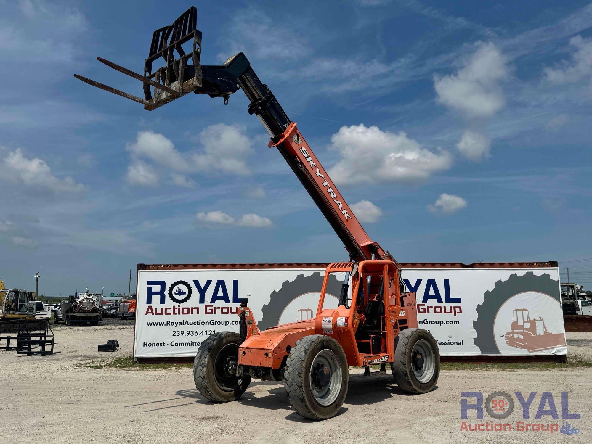 2017 JLG Skytrak 6036 6,000lbs 4x4 Rough Terrain Telehandler (A55787)