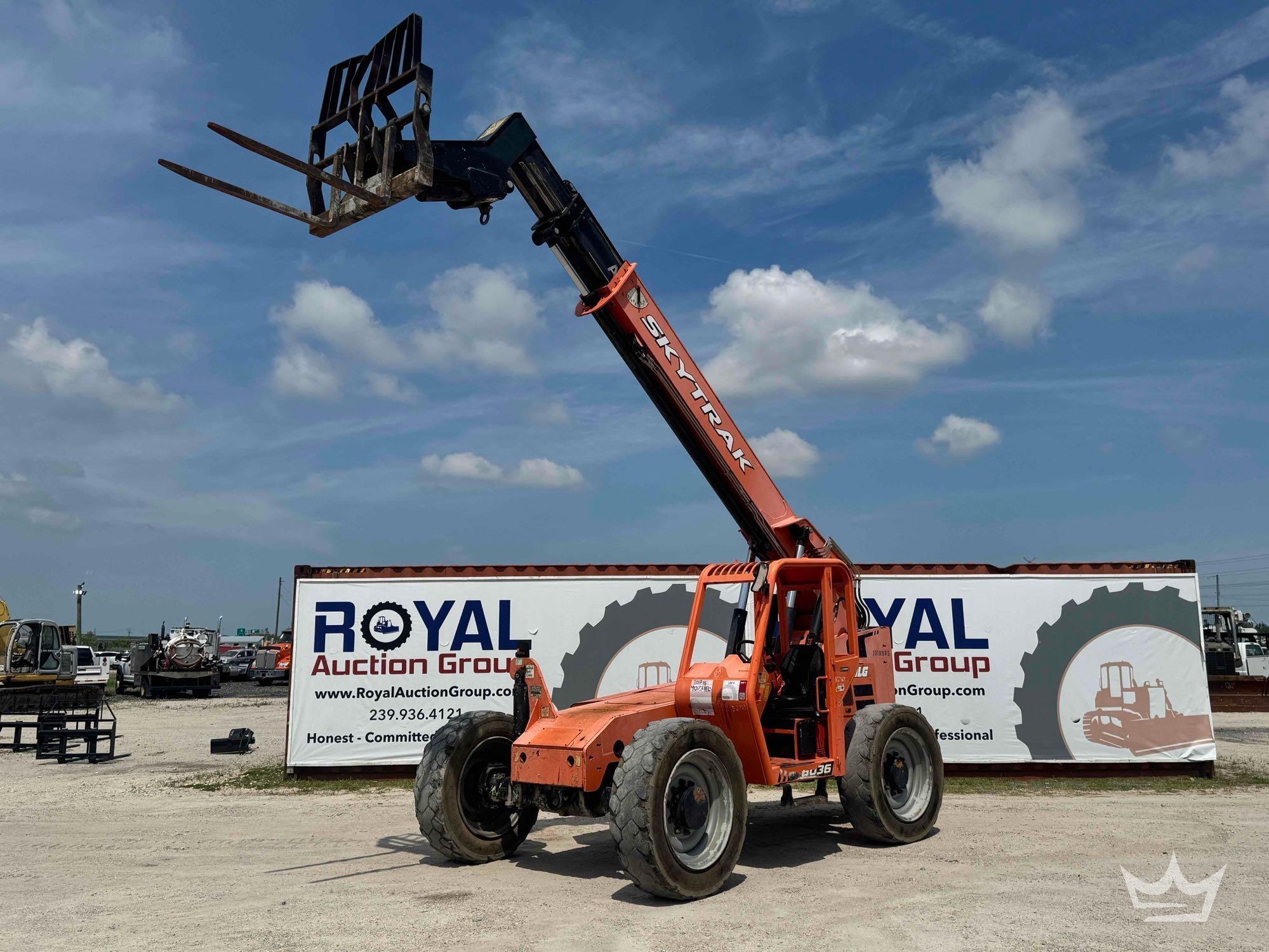 2017 JLG Skytrak 6036 6,000lbs 4x4 Rough Terrain Telehandler (A56857)