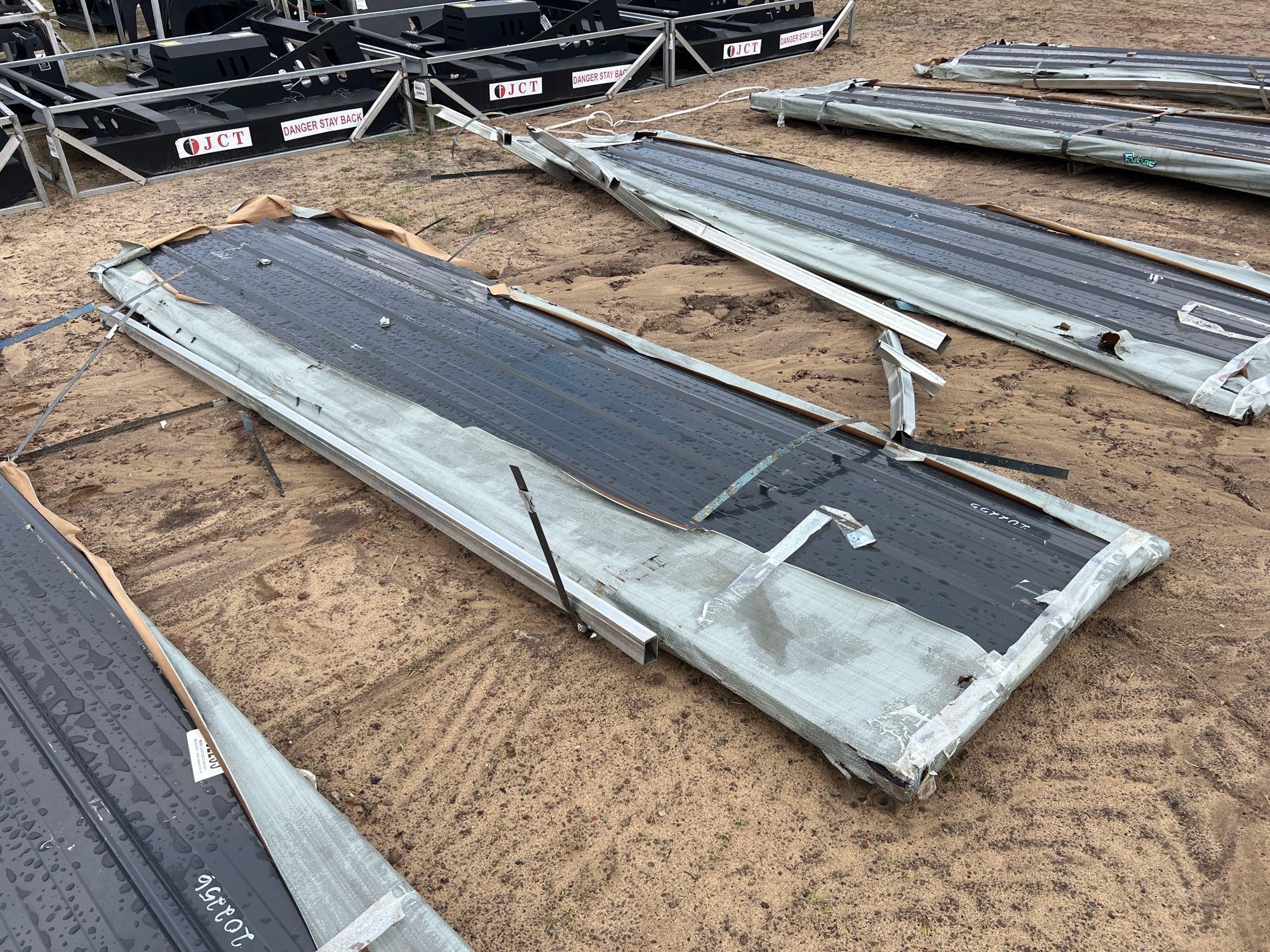 (APPROX.100) UNUSED FUTURE 12' GALVALUME STEEL TIN (A54757)