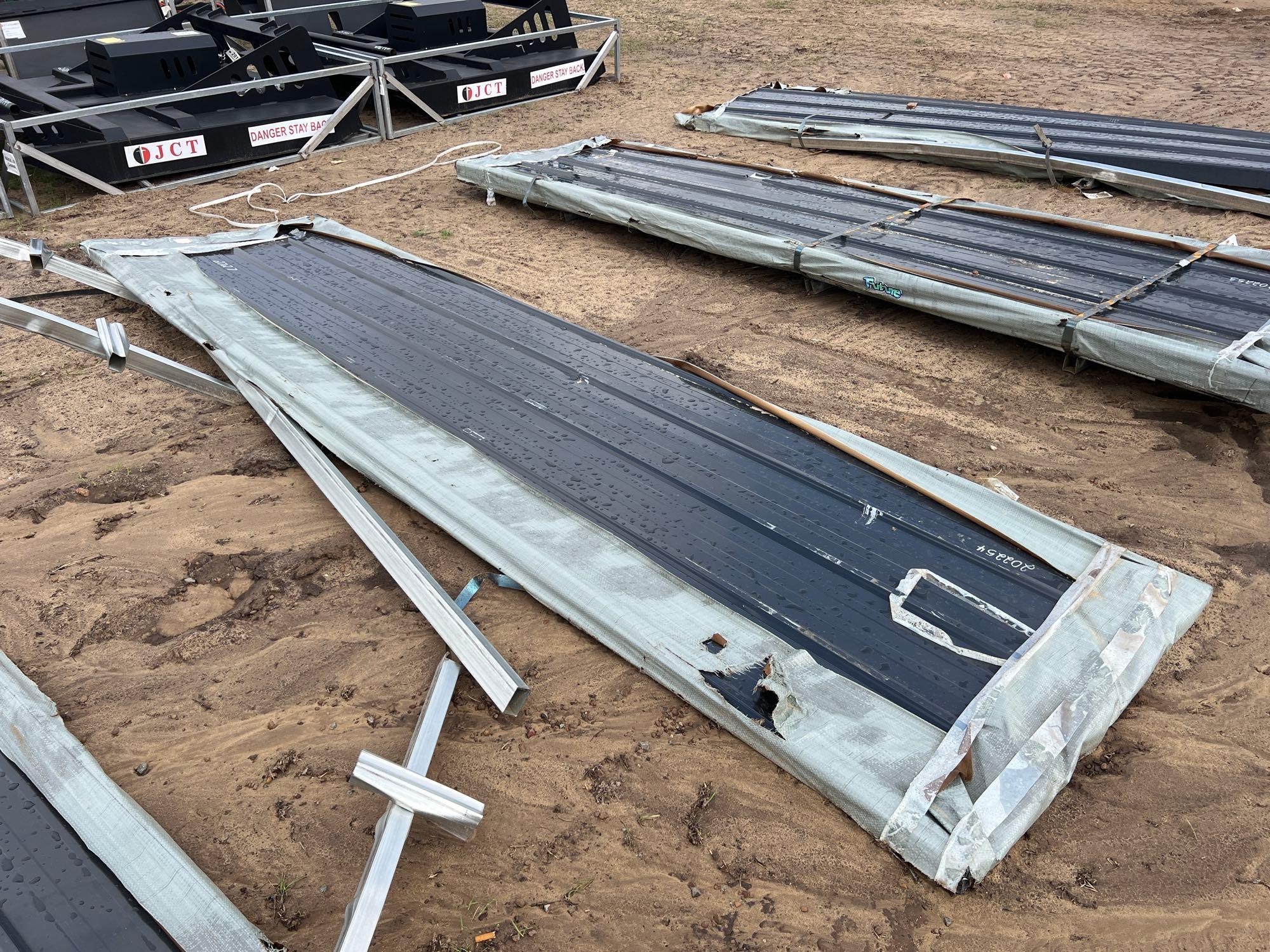 (APPROX.100) UNUSED FUTURE 12' GALVALUME STEEL TIN (A54757)