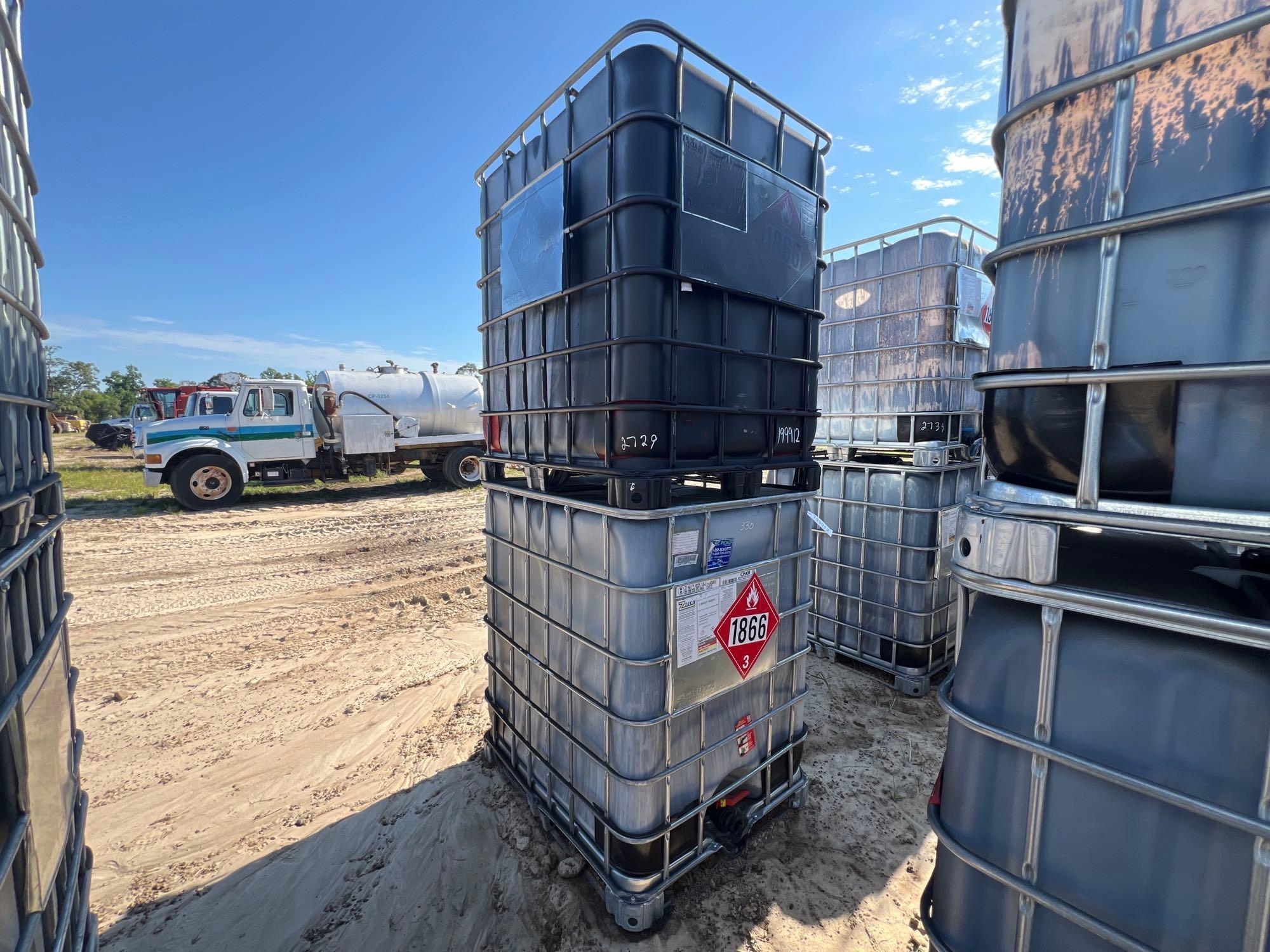 (2) 330 GALLON POLY TOTE (A51248)