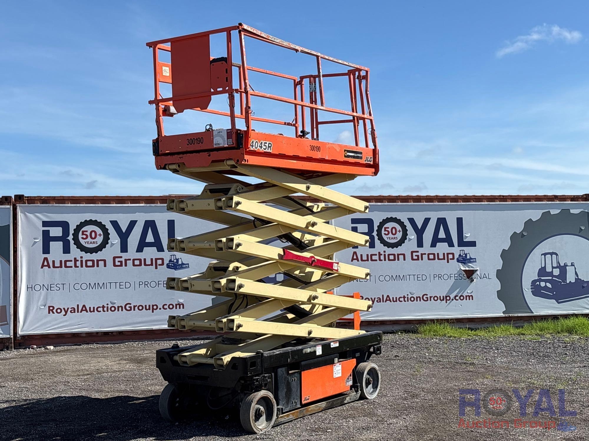 2018 JLG 4045R 40ft Electric Scissor Lift (A53421)