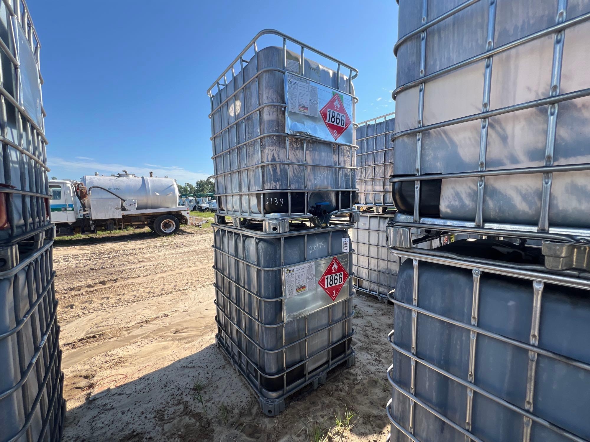 (2) 300 GALLON POLY TOTES (A51248)