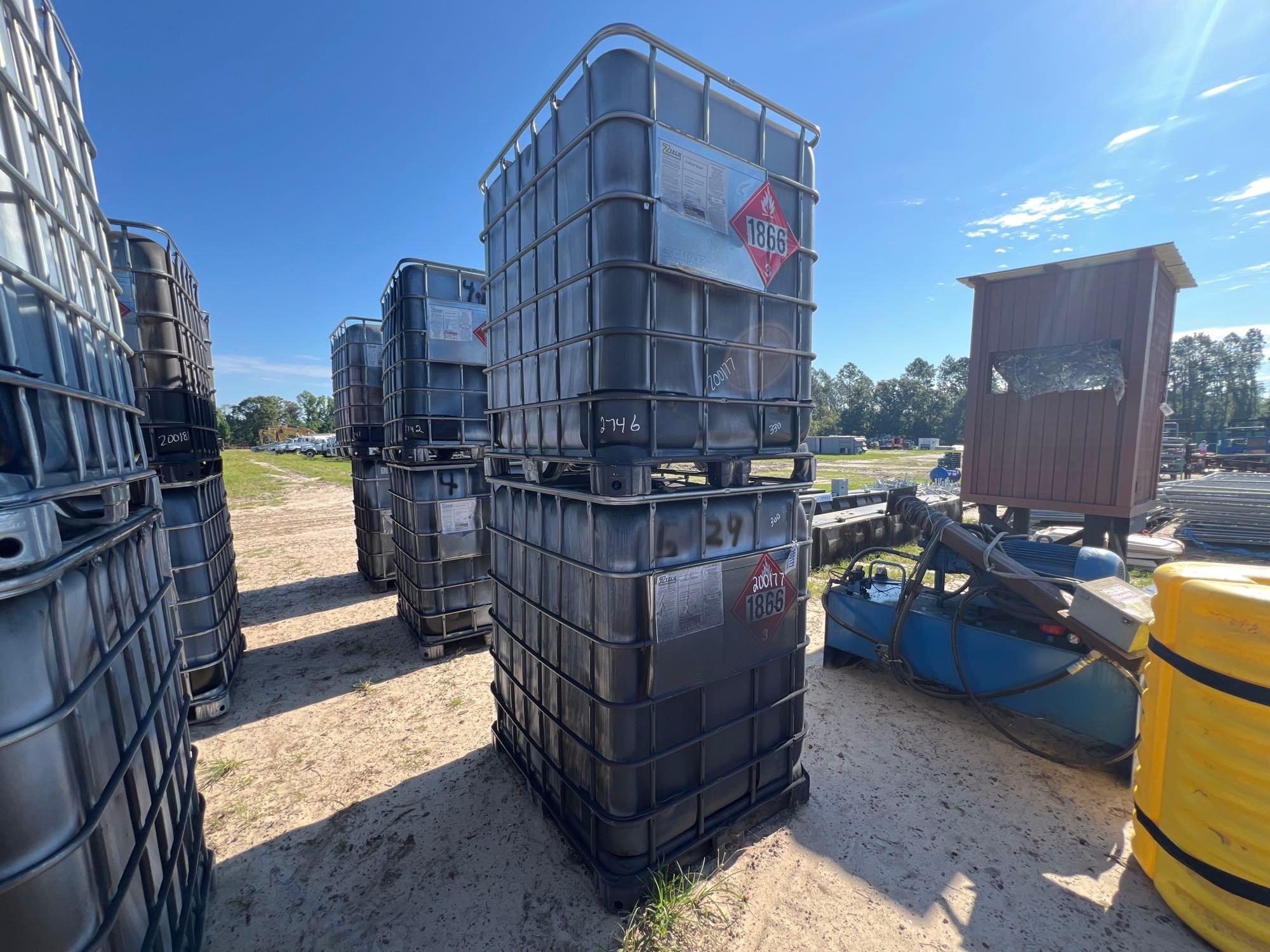 (1) 330 (1) 300 GALLON POLY TOTES (A51248)