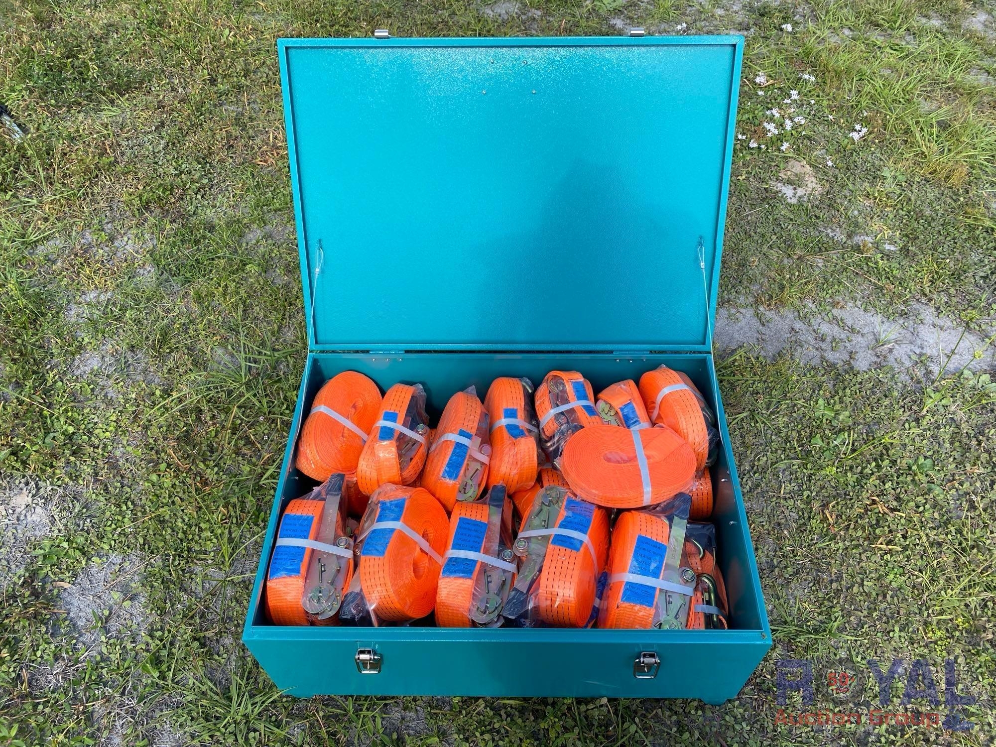 Box of Transport Ratchet Straps (A55851)
