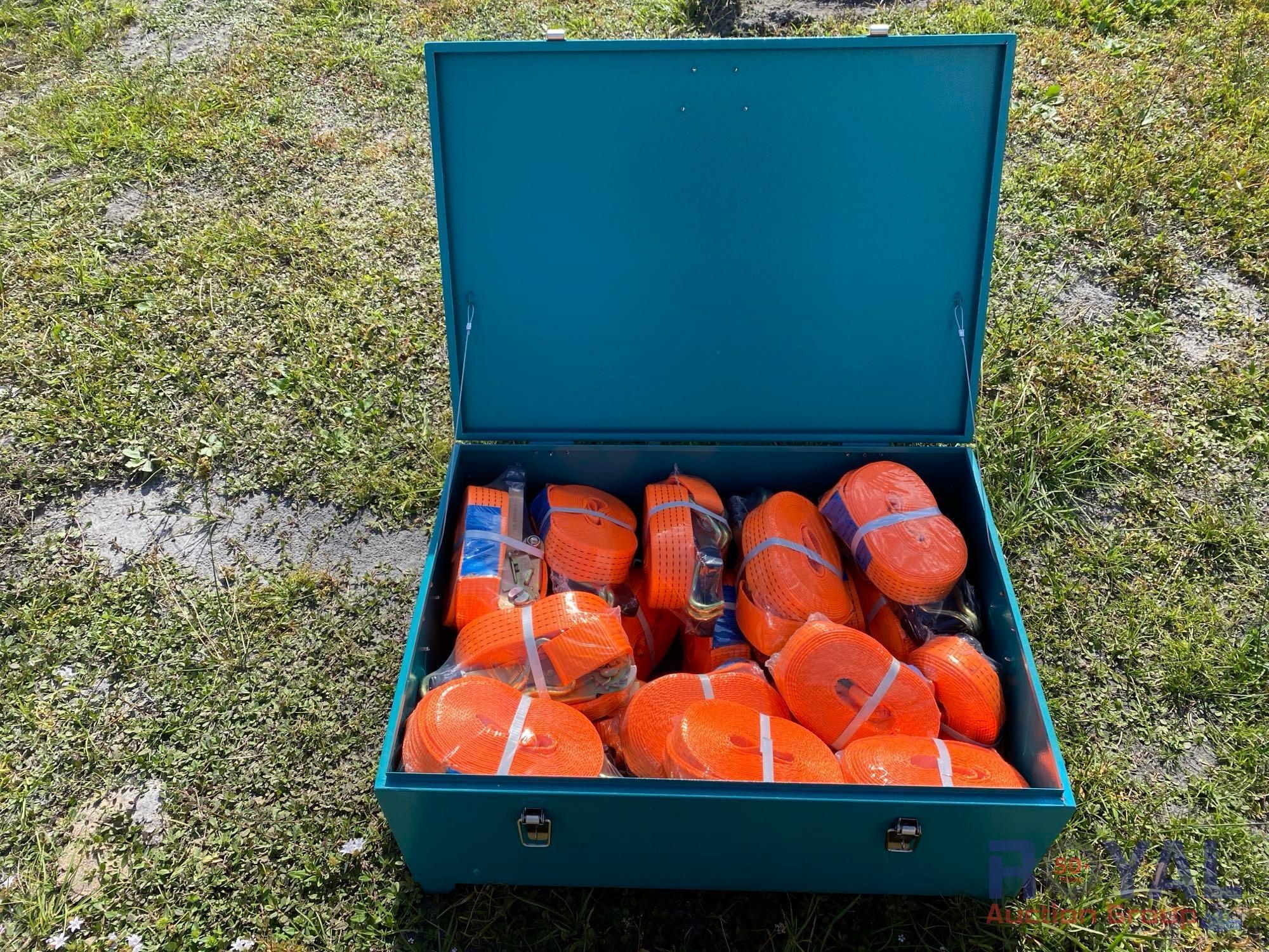 Box of Transport Ratchet Straps (A55851)