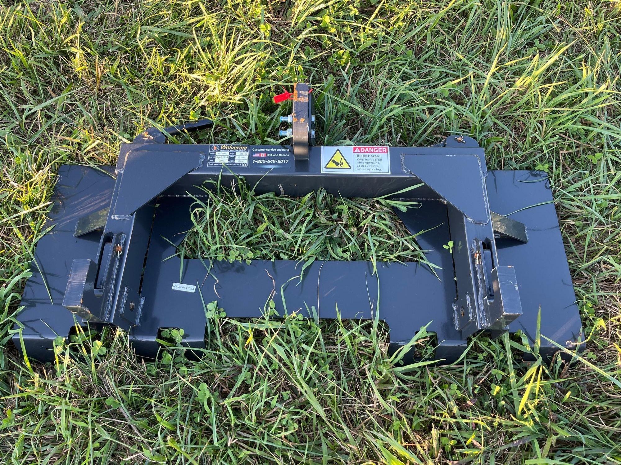 Quick Attach Skid Steer Plate (A51573)