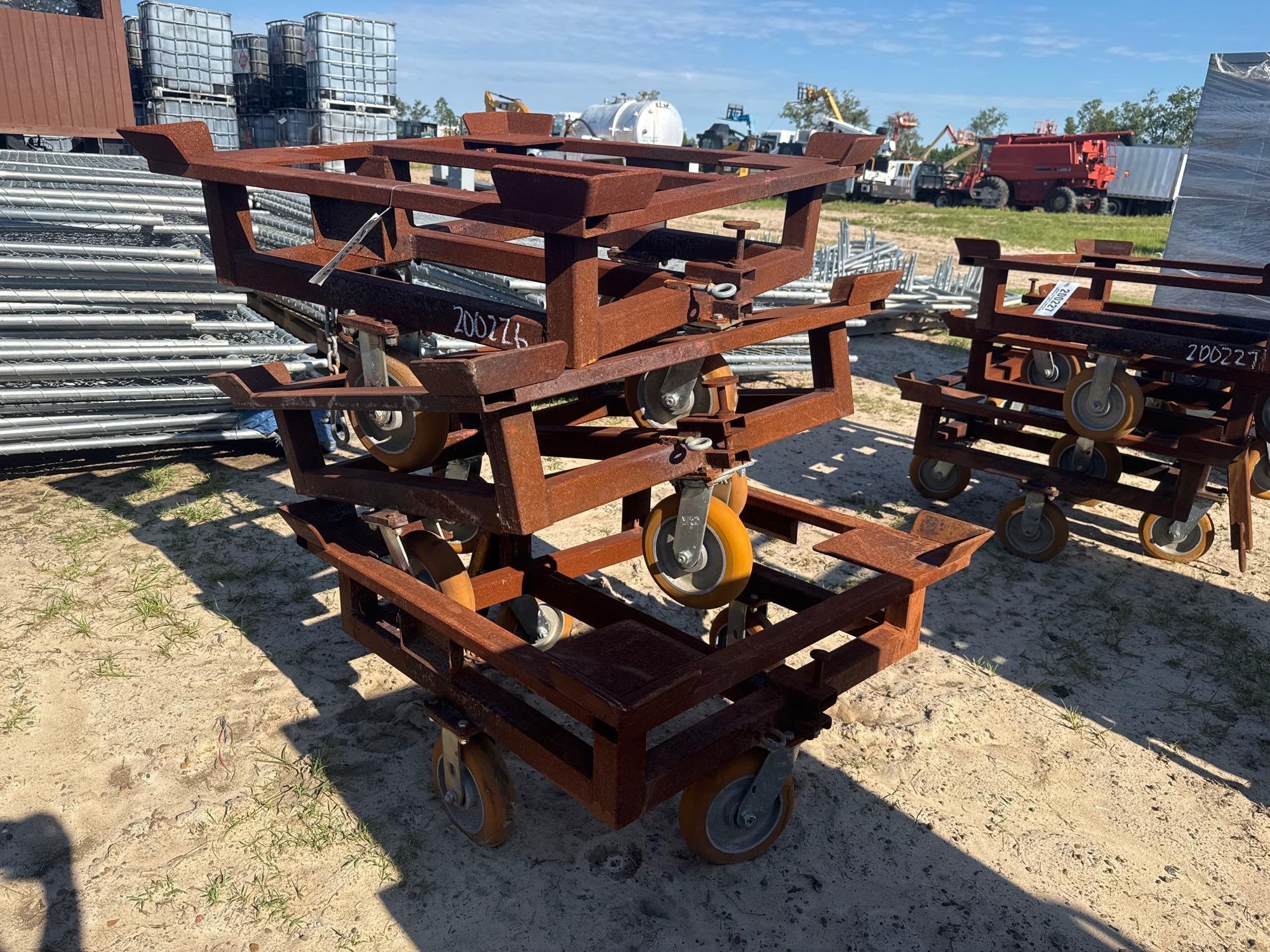 (3) STEEL CARTS (A51248)