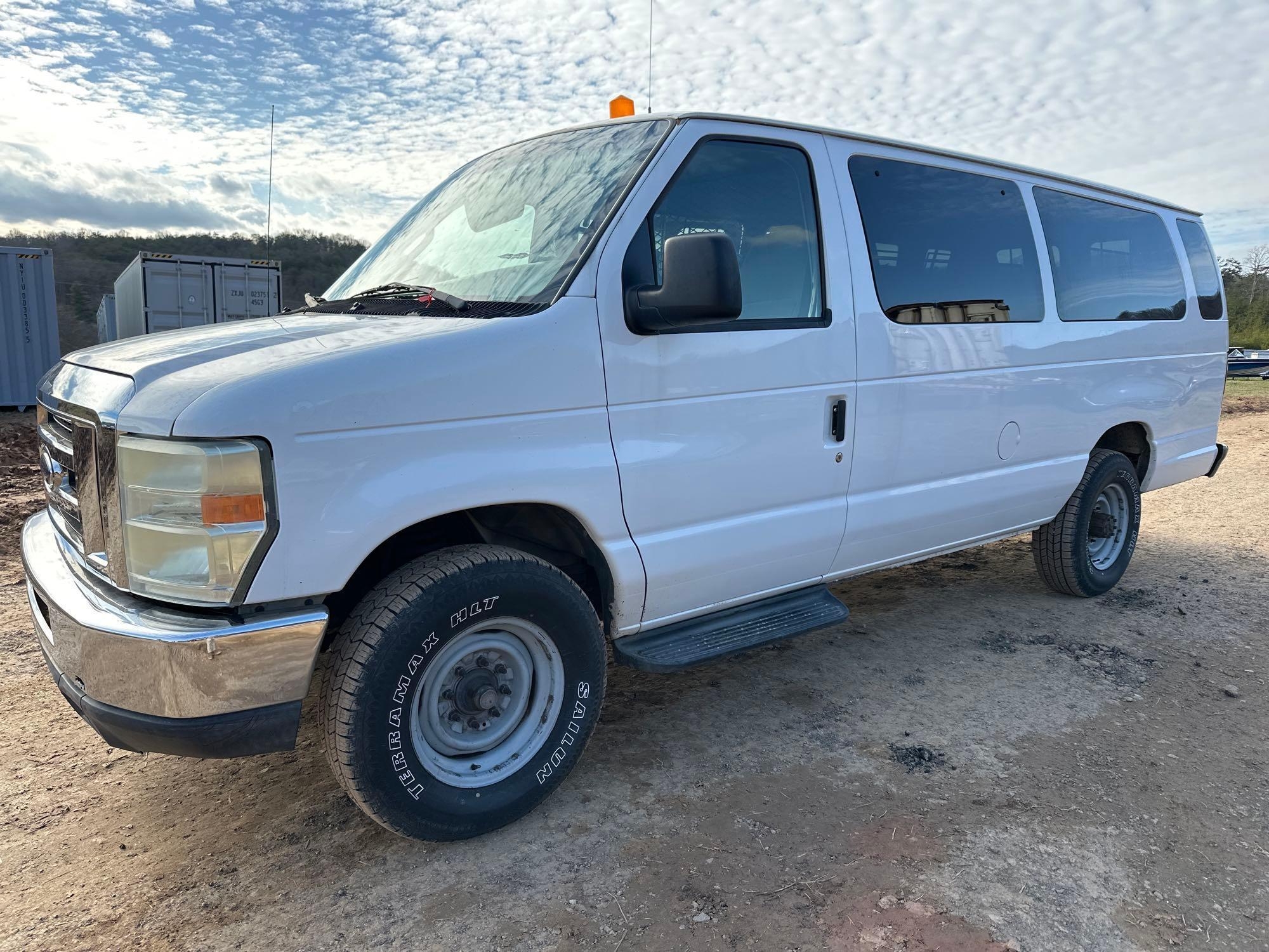 2008 Ford Econoline Wagon Van, VIN # 1FBSS31L98DB22734 (A57453)