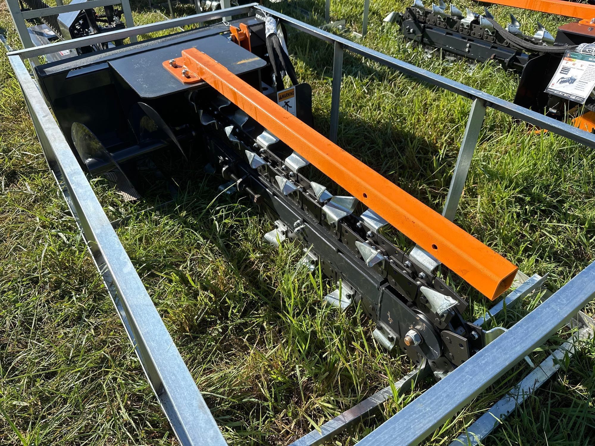 2025 New/Unused Wolverine 48in Skid Steer Trencher (A51573)