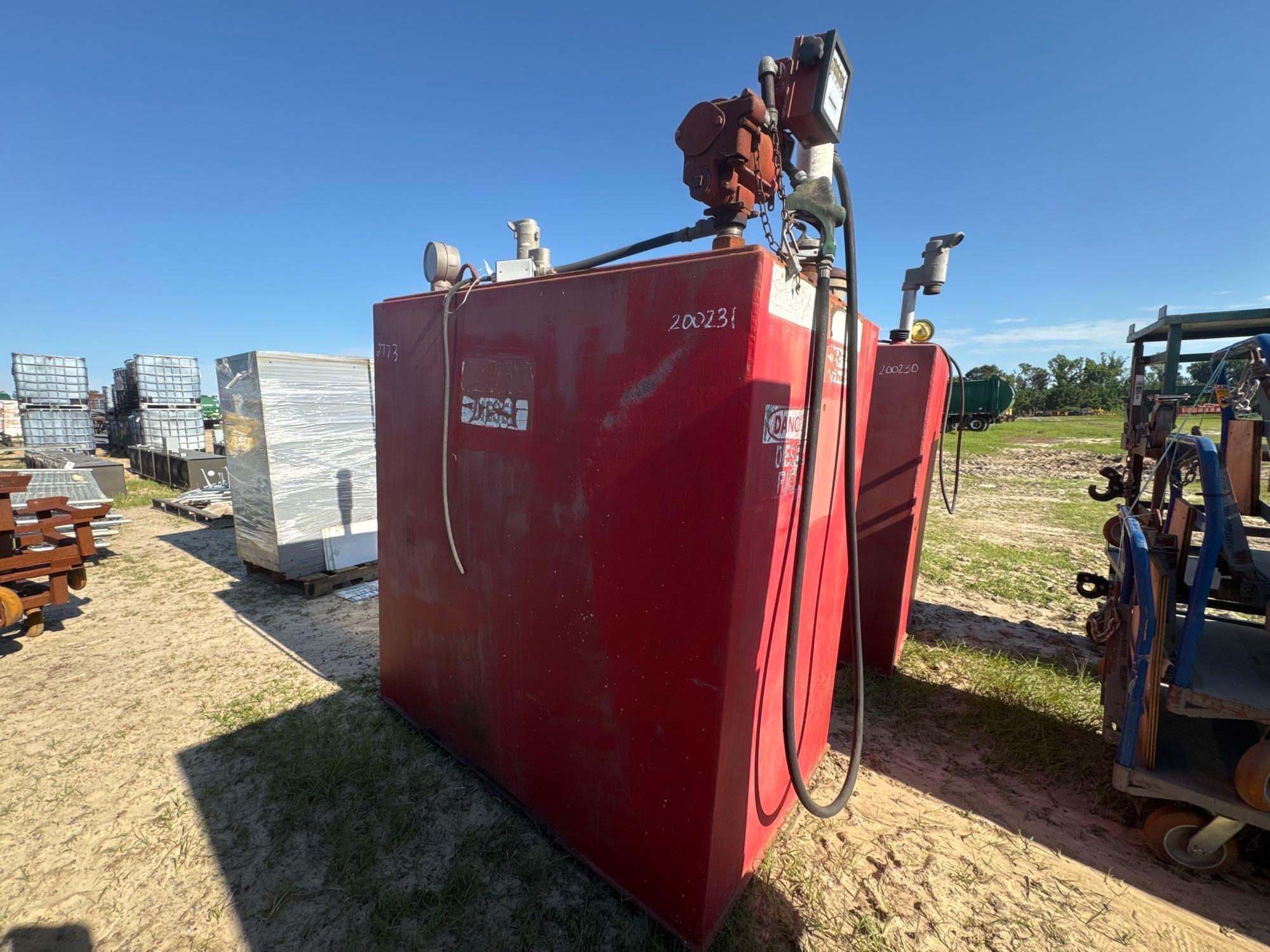 APPROX 500 GALLON FUEL TANK (A51248)