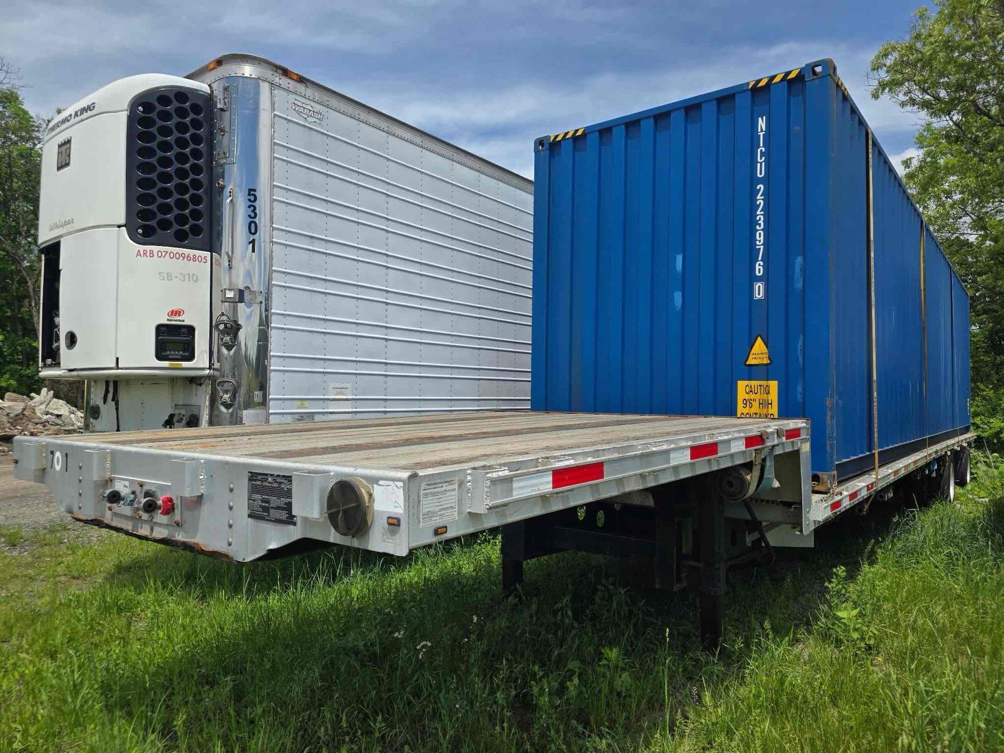 2012 Transcraft Aluminum Step Deck Trailer (A43476)
