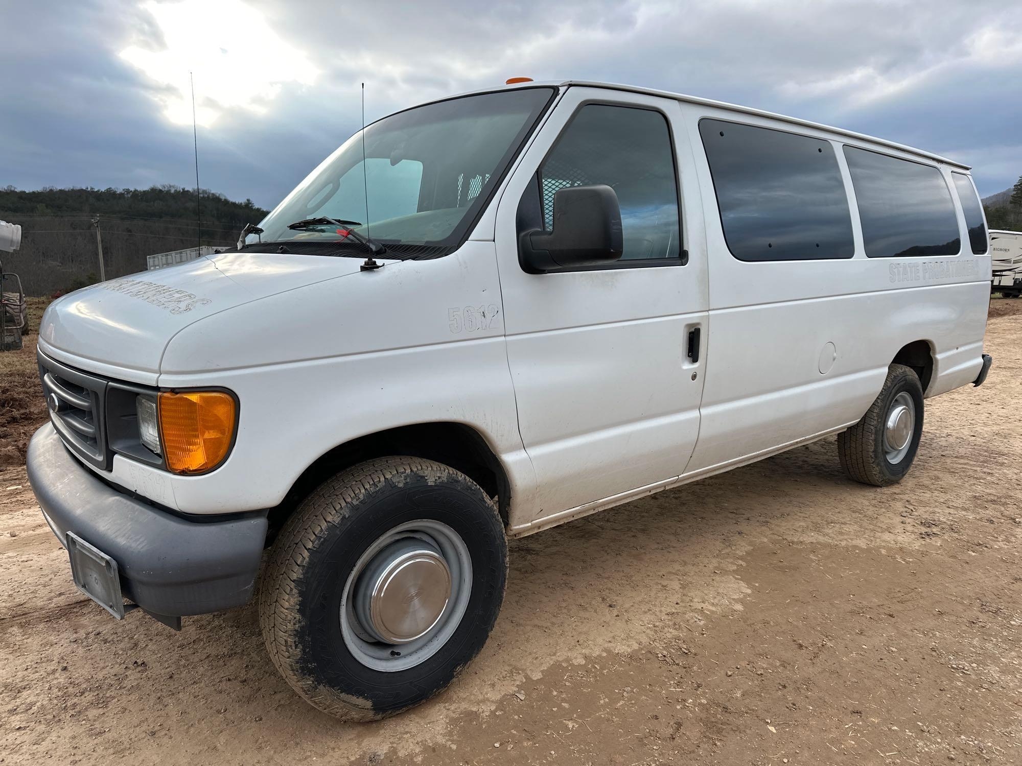 2006 Ford Econoline Wagon Van, VIN # 1FBSS31L26DA35612 (A57453)