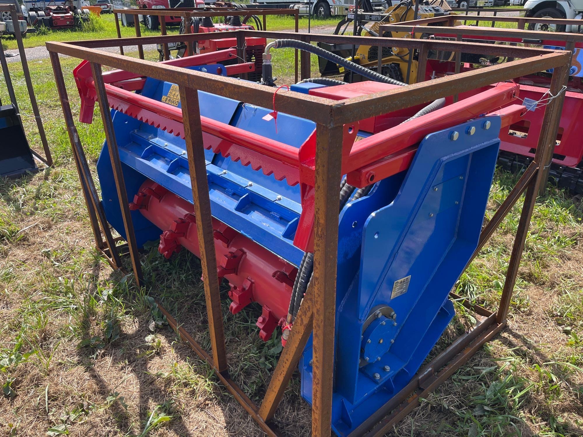 New/Unused 72in Quick Attach Skid Steer Mulcher (A51573)