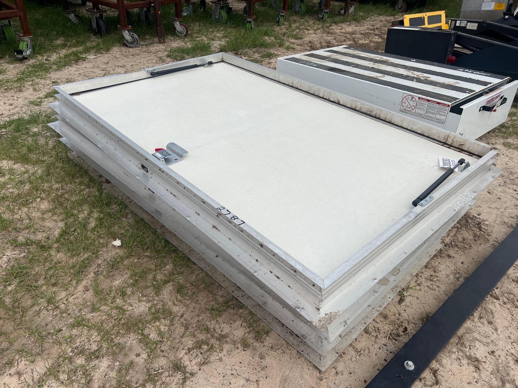 (4) 64" X 40" ALUMINUM POP-UP SIDE WINDOWS (A51248)