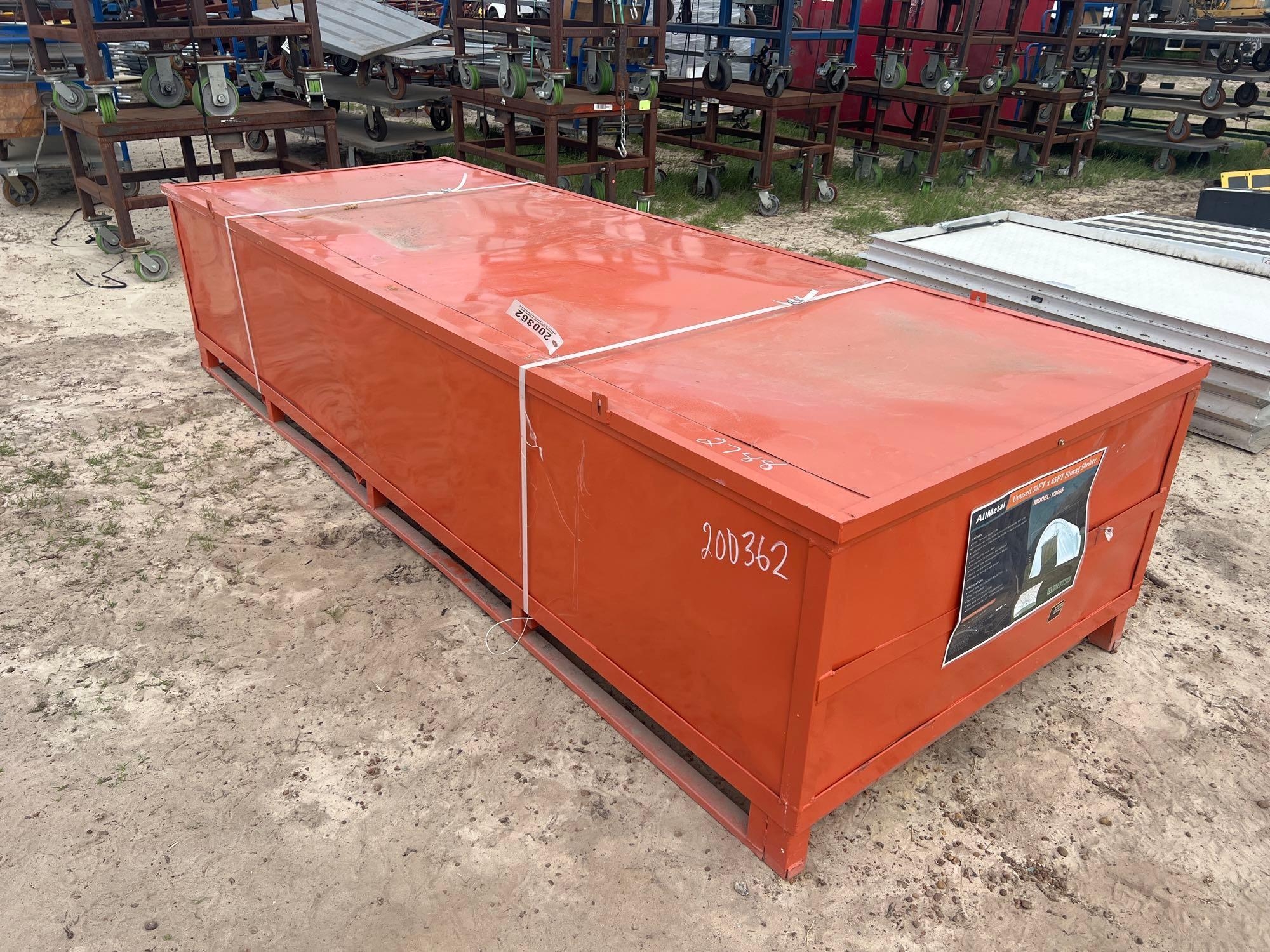 ALLMETAL K3065-30' X 65' STORAGE SHELTER (A51248)