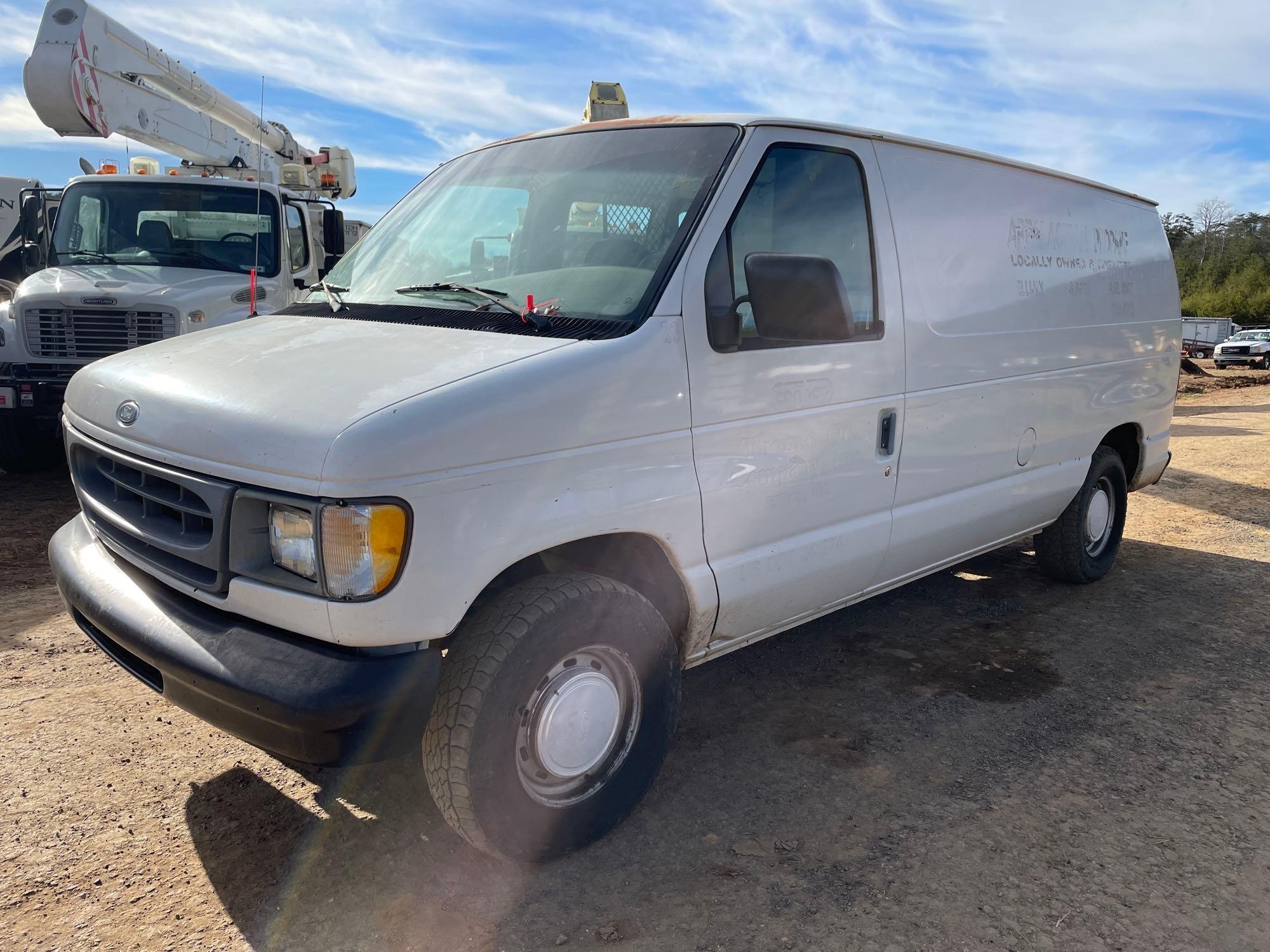 1999 Ford Econoline Van, VIN # 1FTRE14W0XHB81450 (A57453)