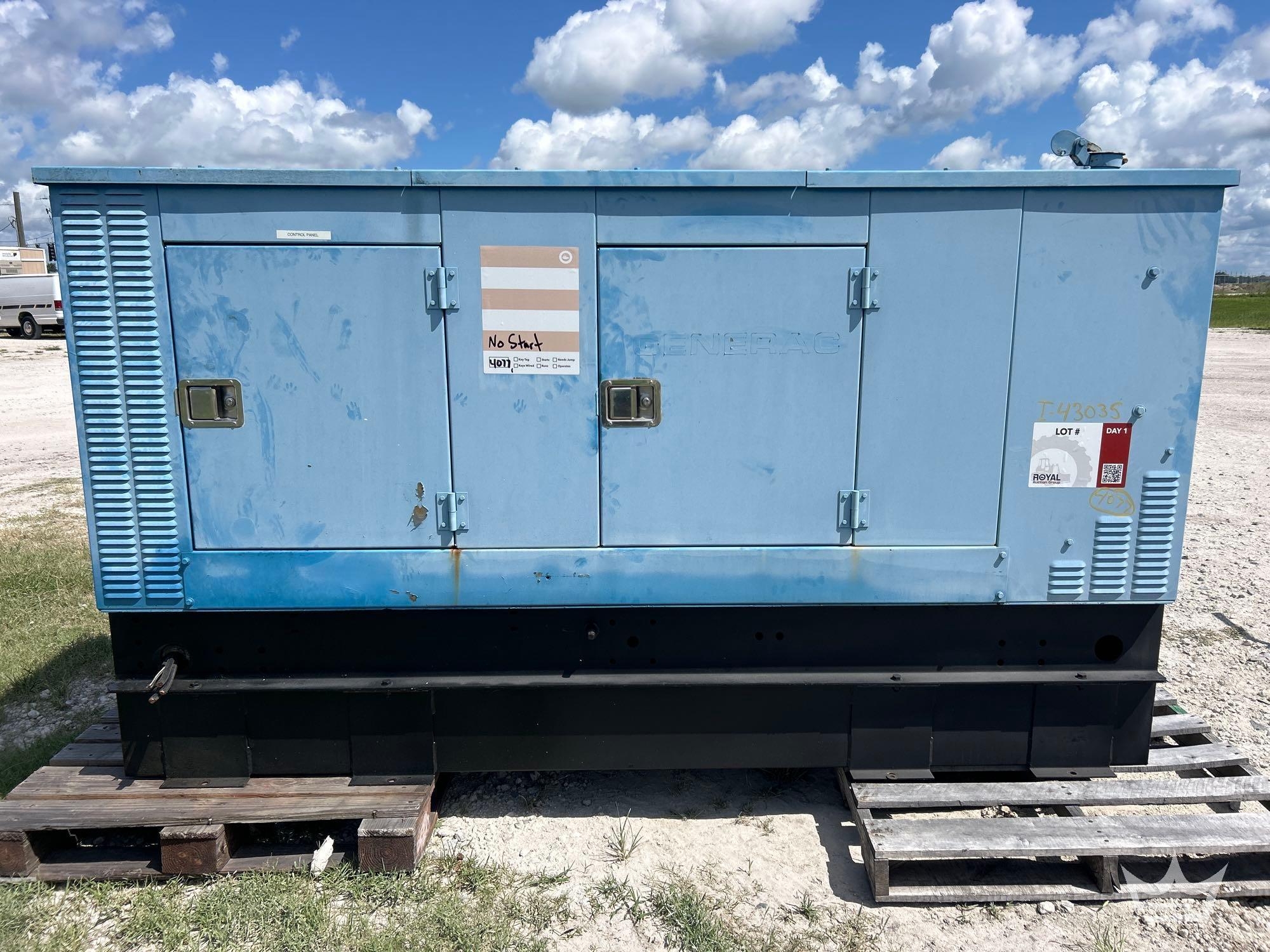 1995 Generac 94A05603S Diesel Generator (A55851)