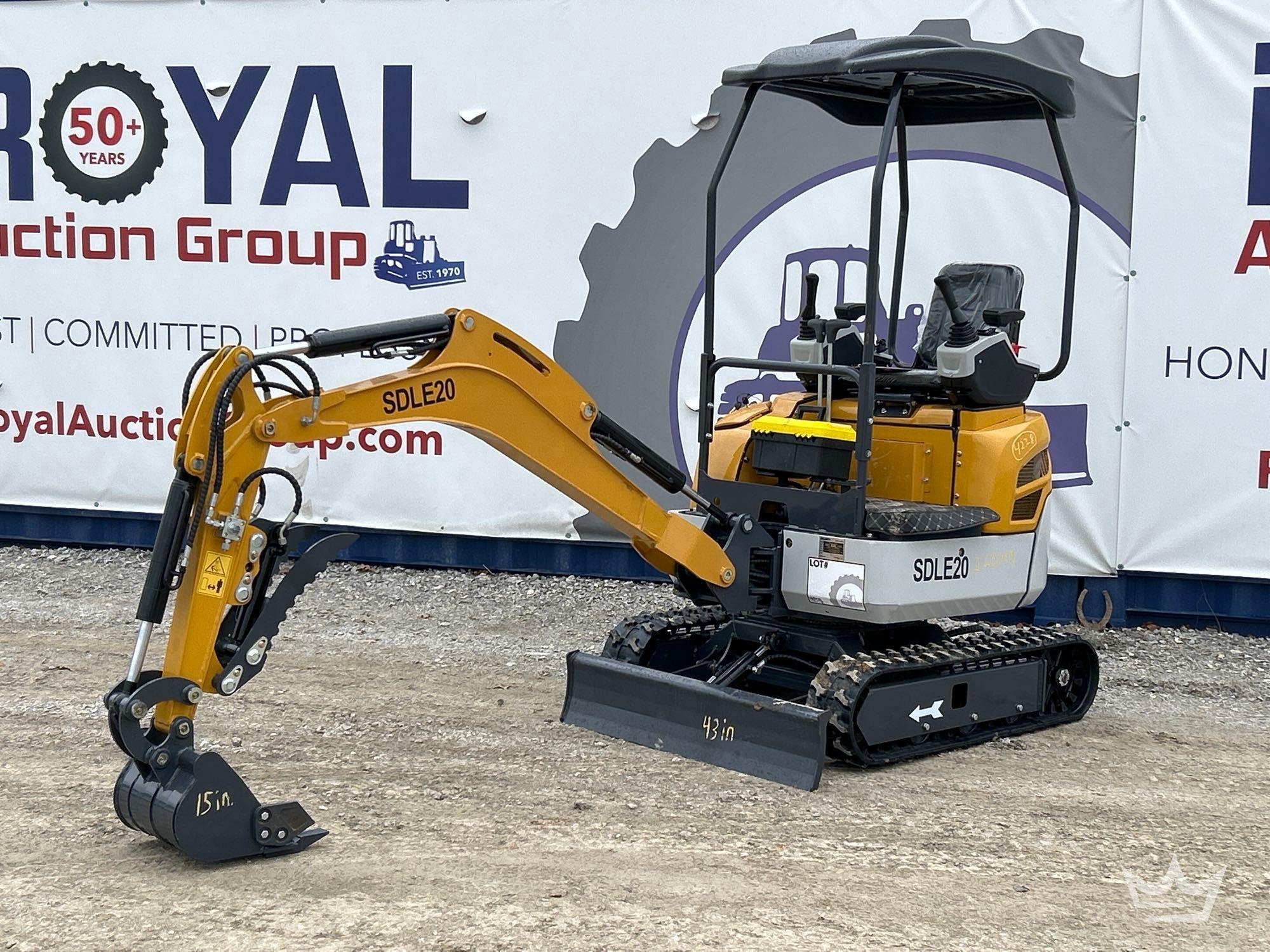 2025 SDLanch SDLE20 Diesel Mini Excavator (A55974)