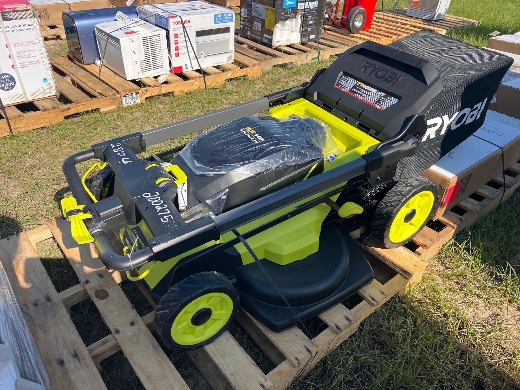 UNUSED RYOBI 80V HP BRUSHLESS ELECTRIC PUSH MOWER (A51248)