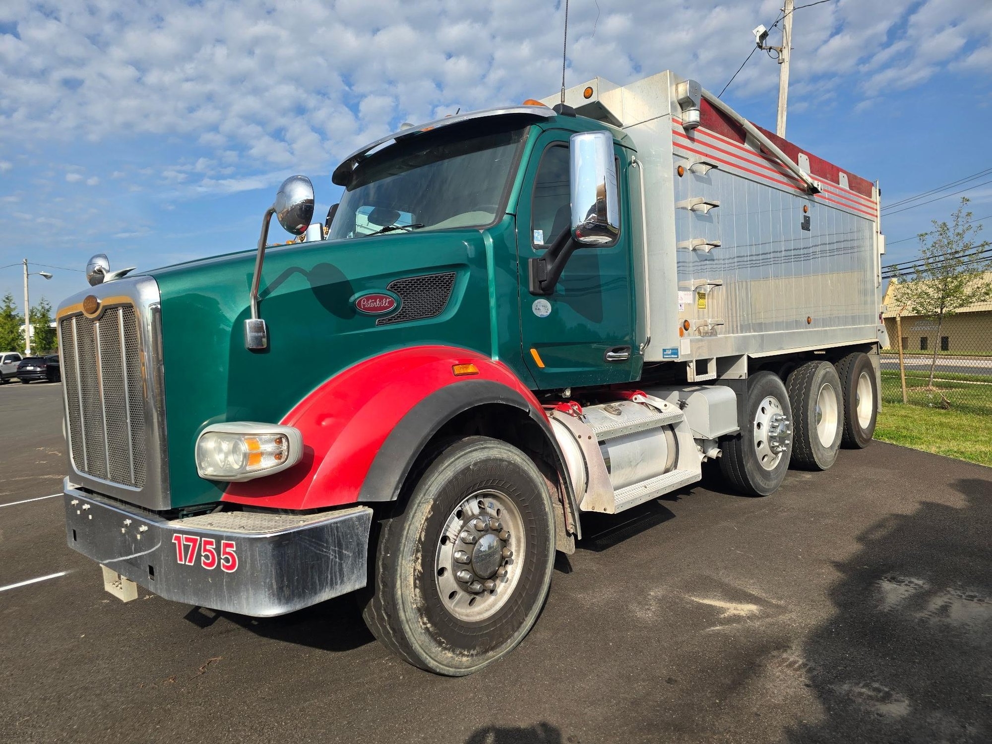 2016 Peterbilt 567 Tri Axle Dump (A47477)
