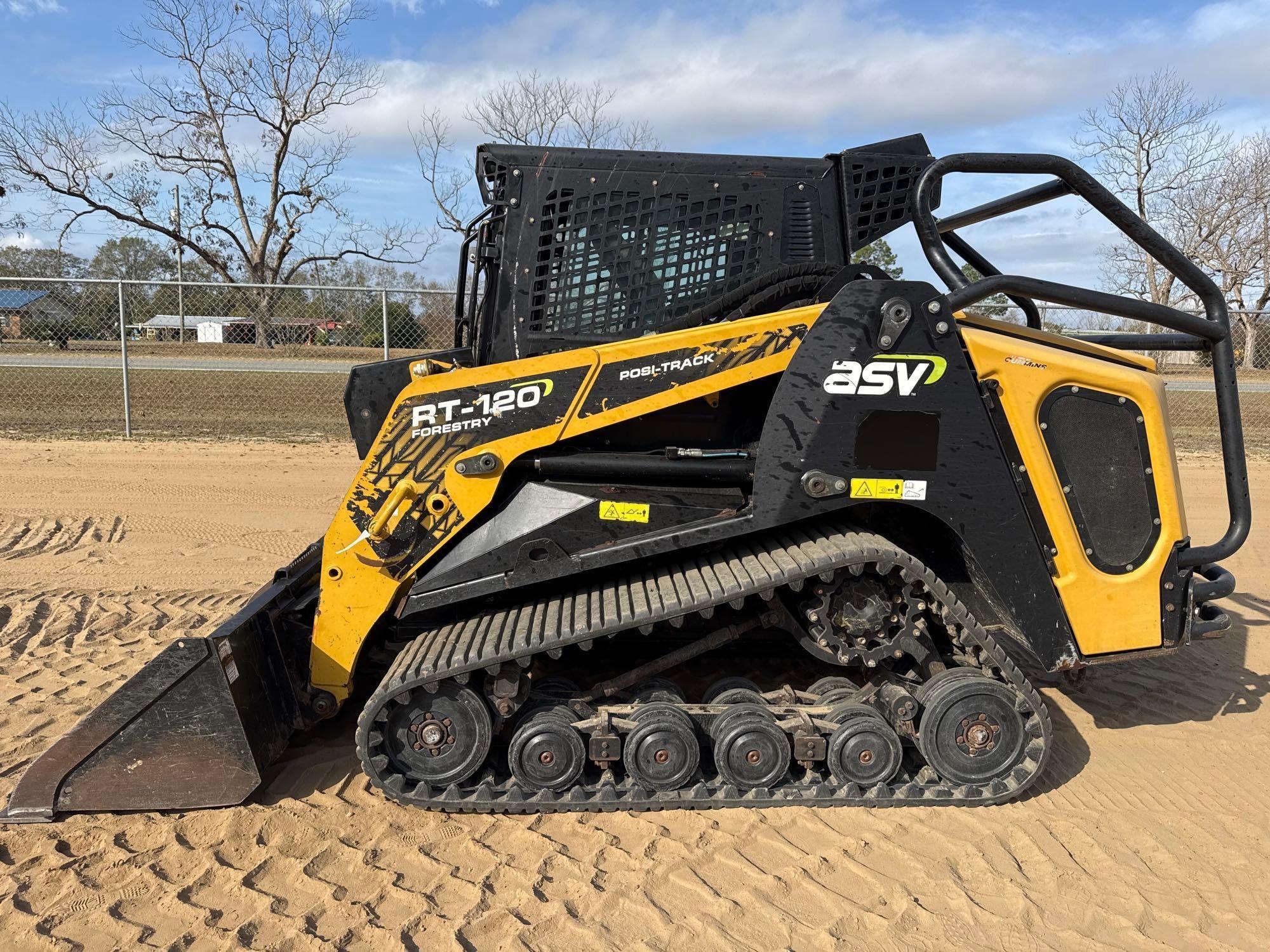 2020 ASV RT-120 FORESTRY SKID STEER (A52709)