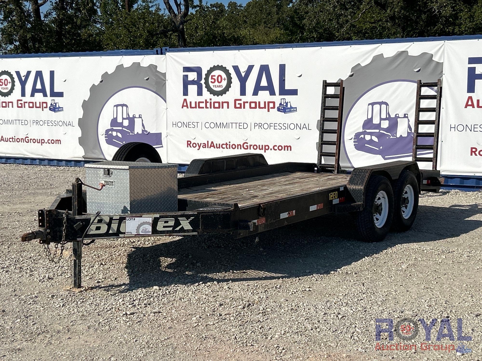 2005 Big Tex 23ft T/A Flatbed Trailer (A52377)