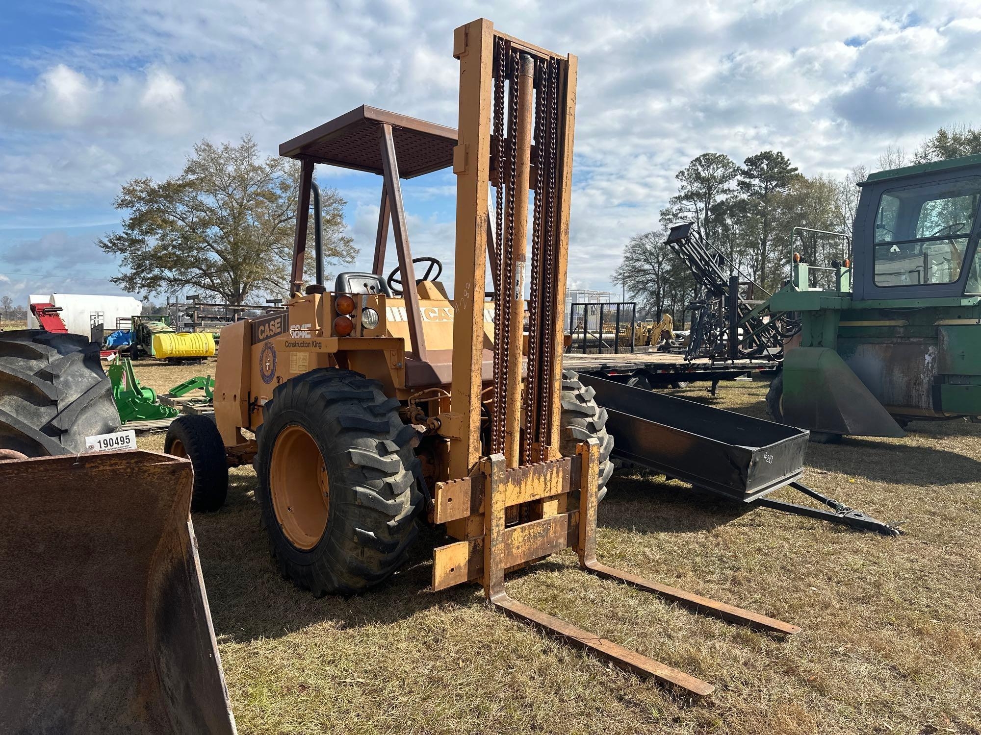 CASE 584E ALL TERRAIN FORKLIFT (A52708)