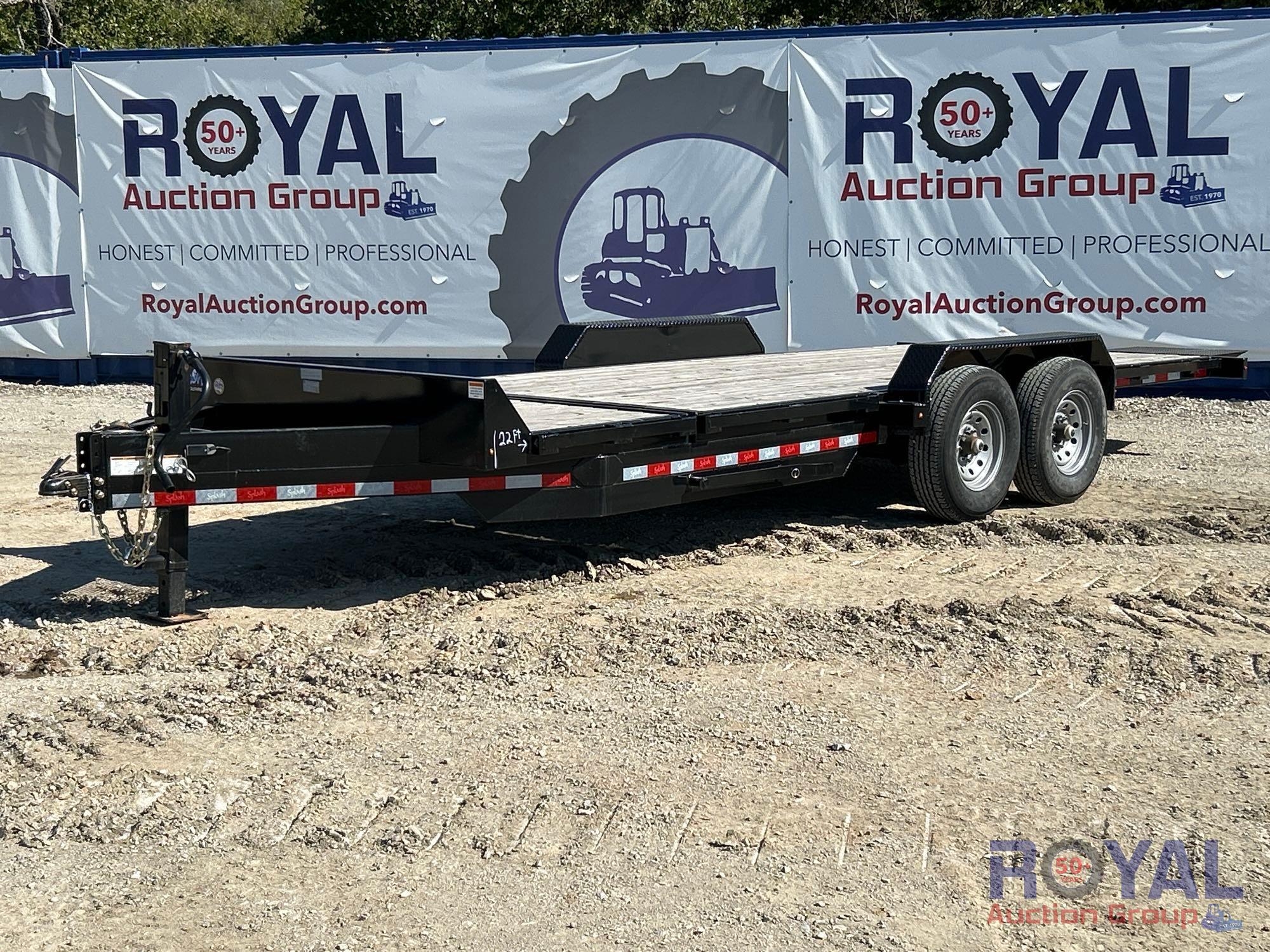 2025 Splash 20ft T/A Flatbed Tilt Trailer (A52377)