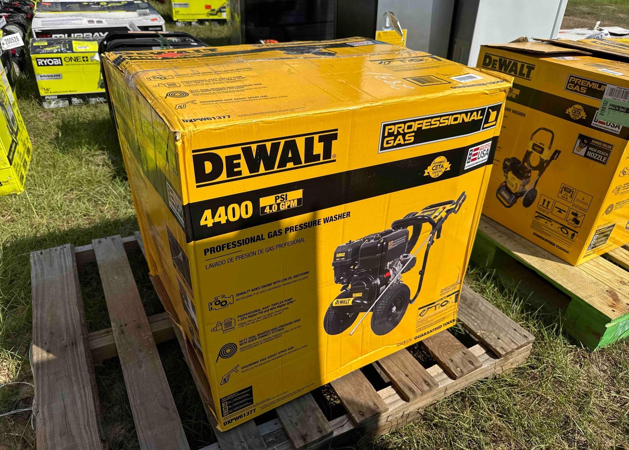 DEWALT 4400 PSI GAS PRESSURE WASHER (A51248)
