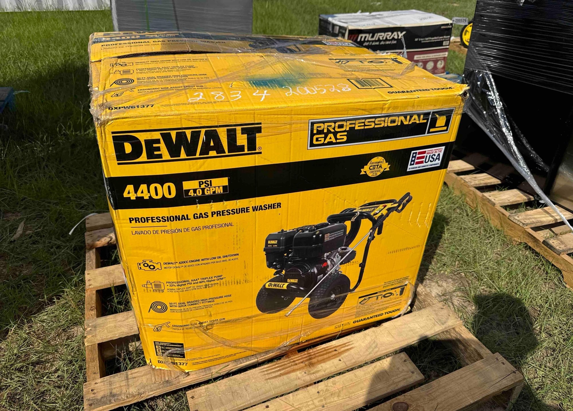 DEWALT 4400 PSI GAS PRESSURE WASHER (A51248)
