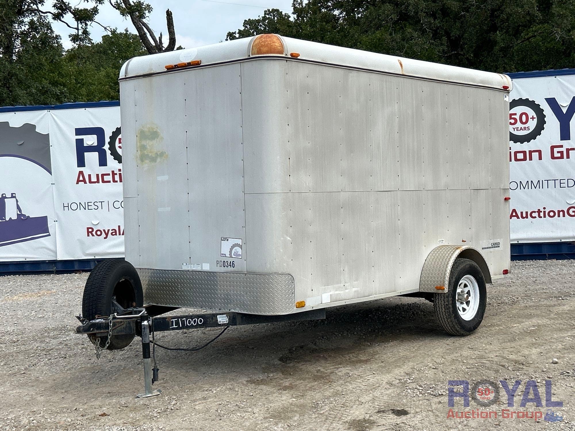 2002 12FT Enclosed Cargo Trailer (A52377)