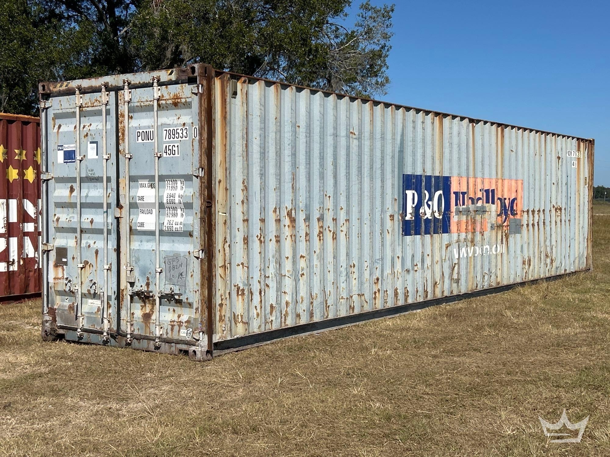 40ft 2-Door Shipping Container (A55851)