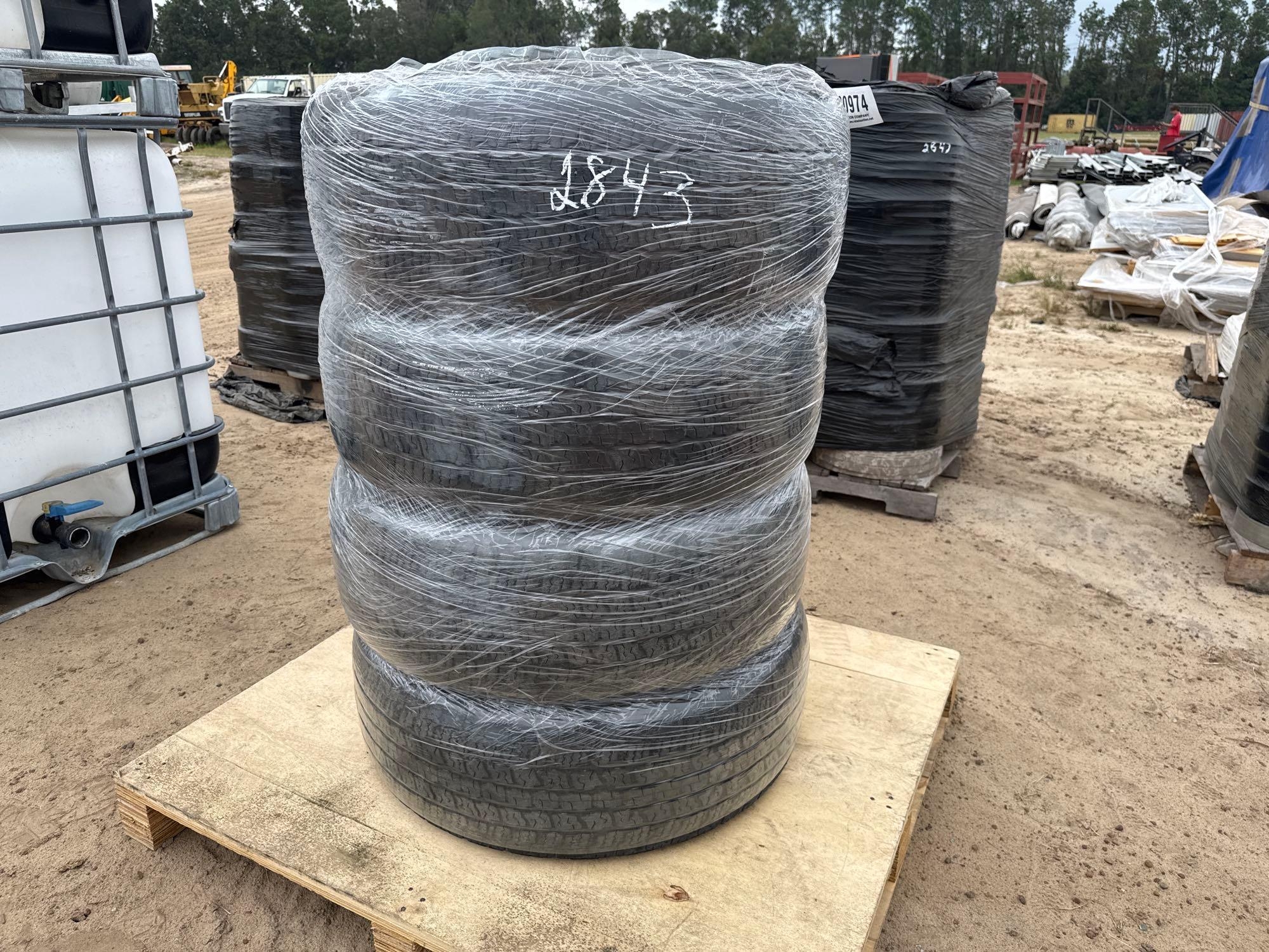 (4) GOODYEAR WRANGLER 275/55R20 TIRES (A54757)