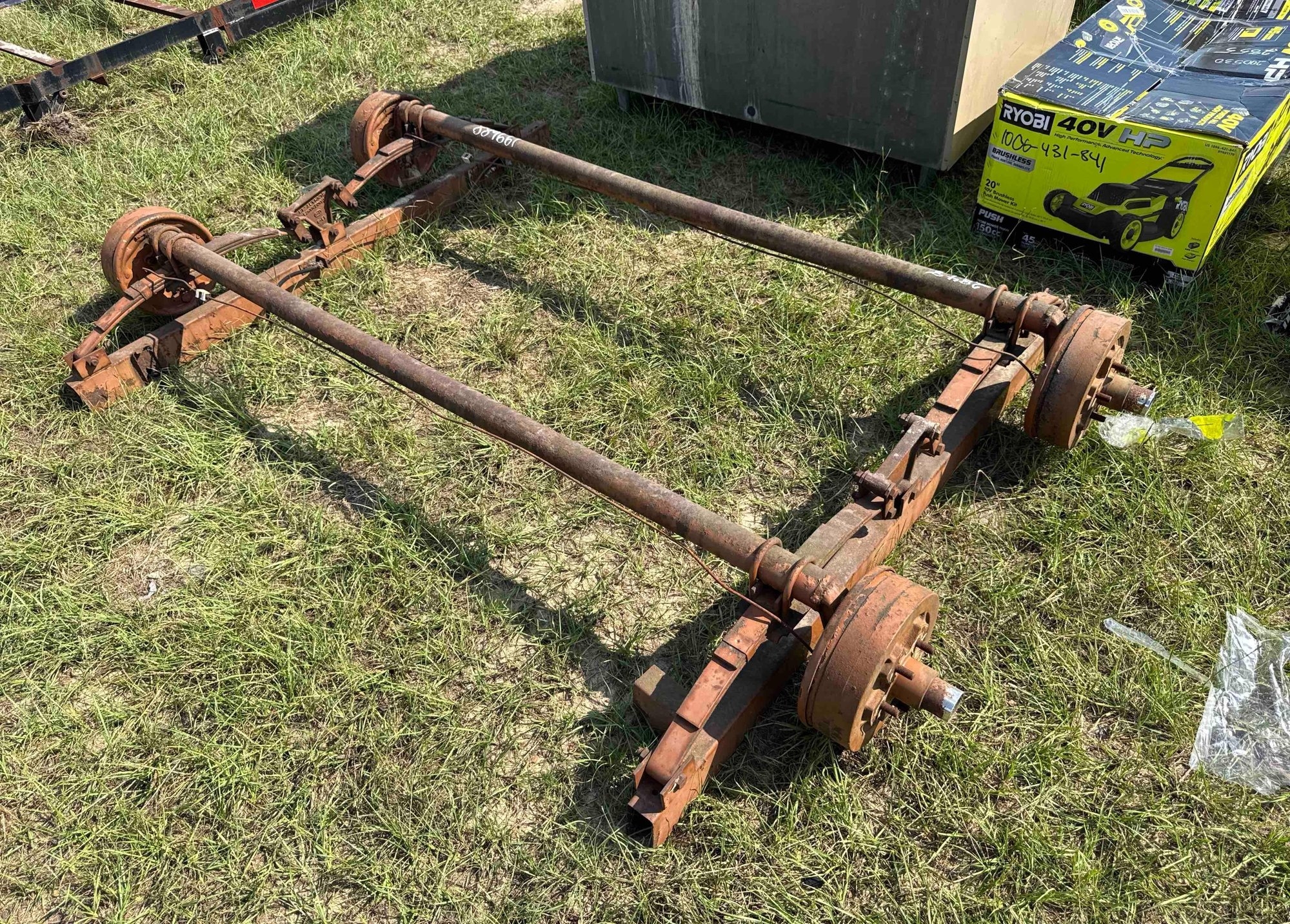 3500# TANDEM BRAKE AXLES (A51248)