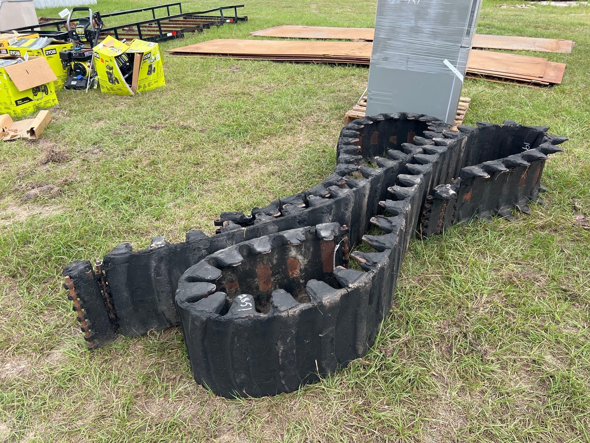 PAIR OF SOLIDEAL 15" RUBBER TRACKS (A51248)