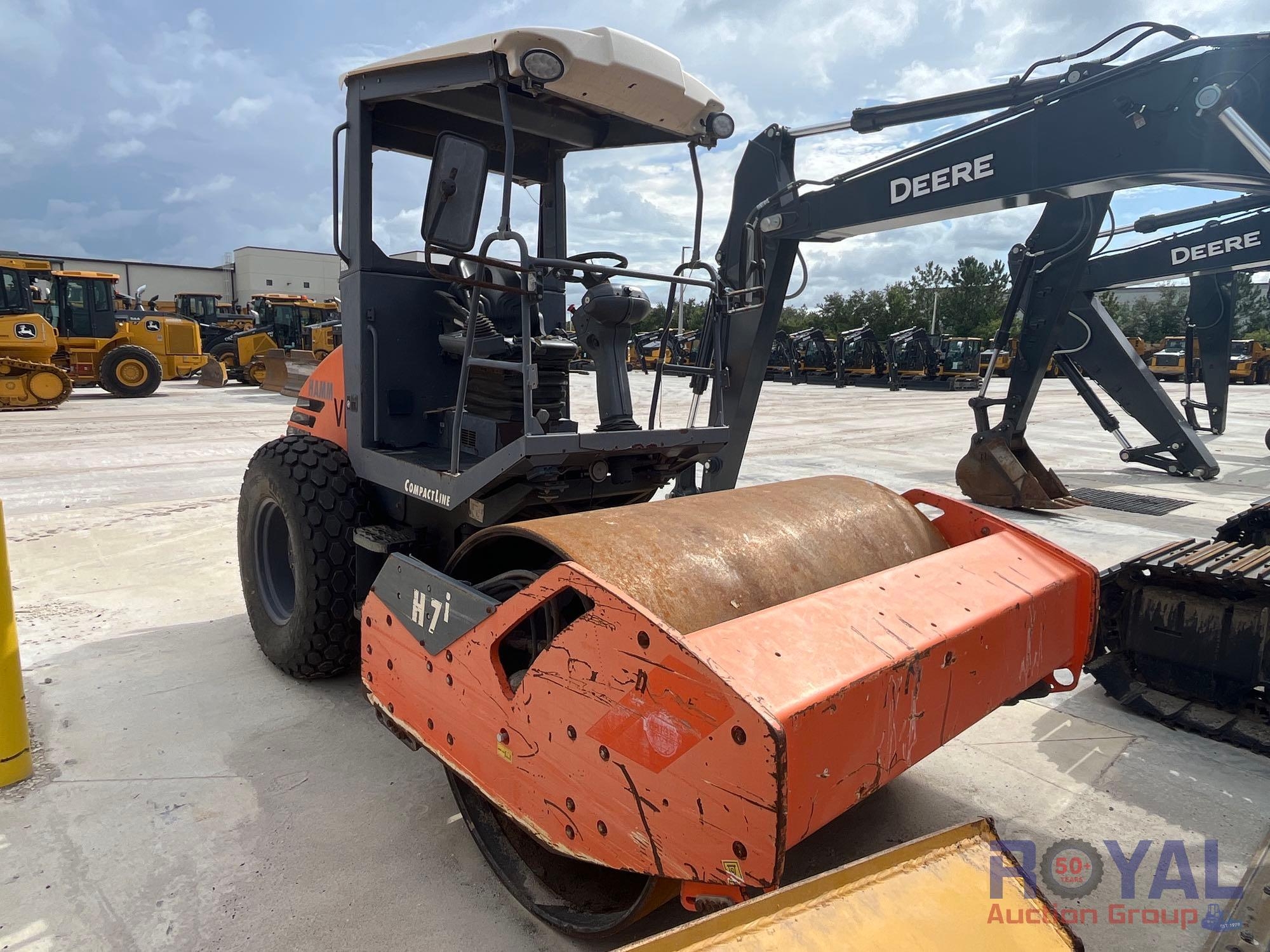 2015 Hamm H7i VR-3 Single Drum Vibratory Soil Compactor (A49346)