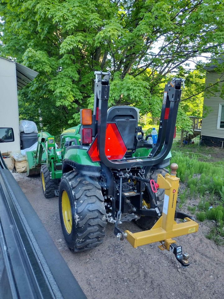 Looking at a 2018 John Deere 2025r