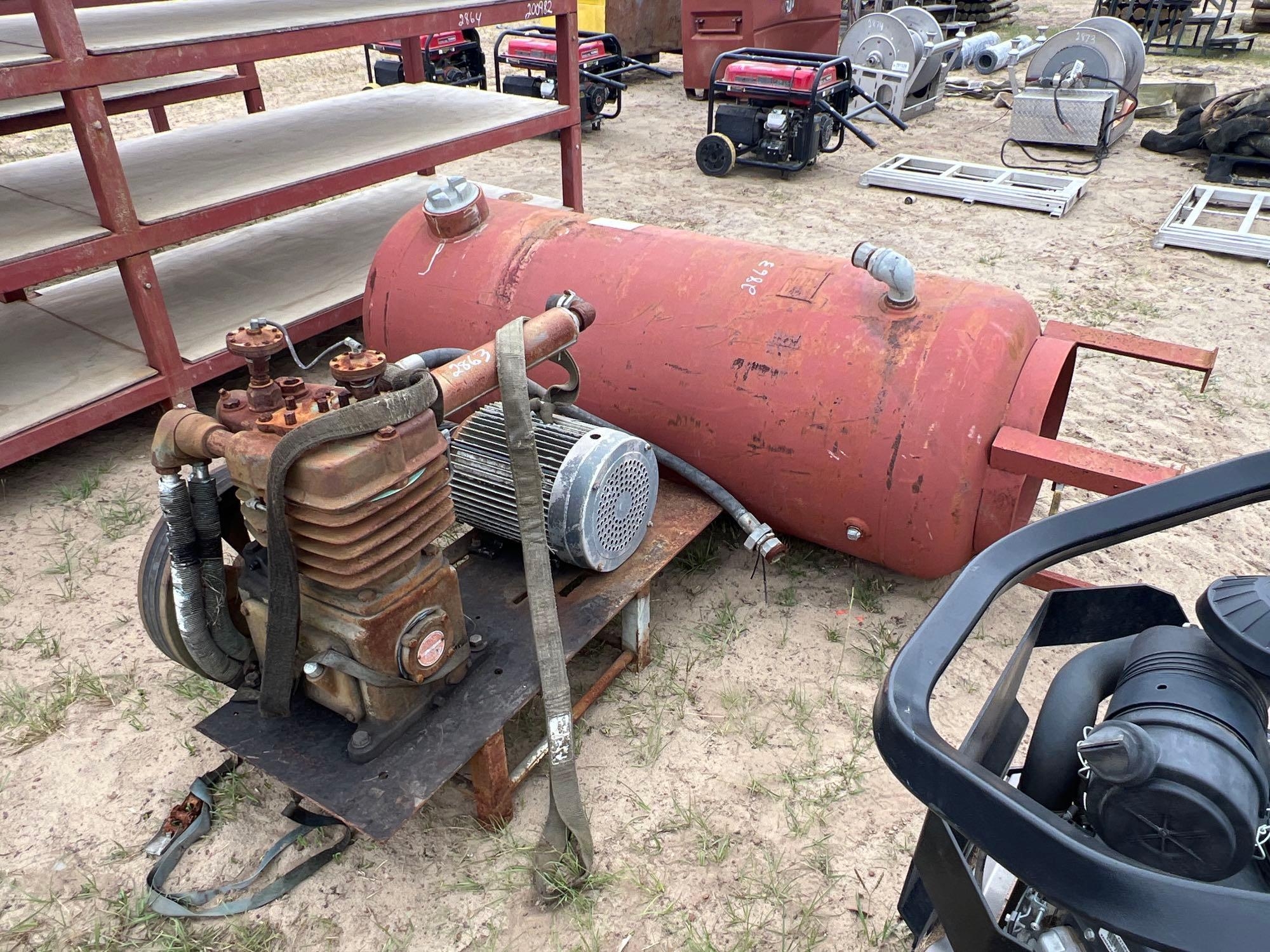 CURTIS 55CFM AIR COMPRESSOR (A54757)