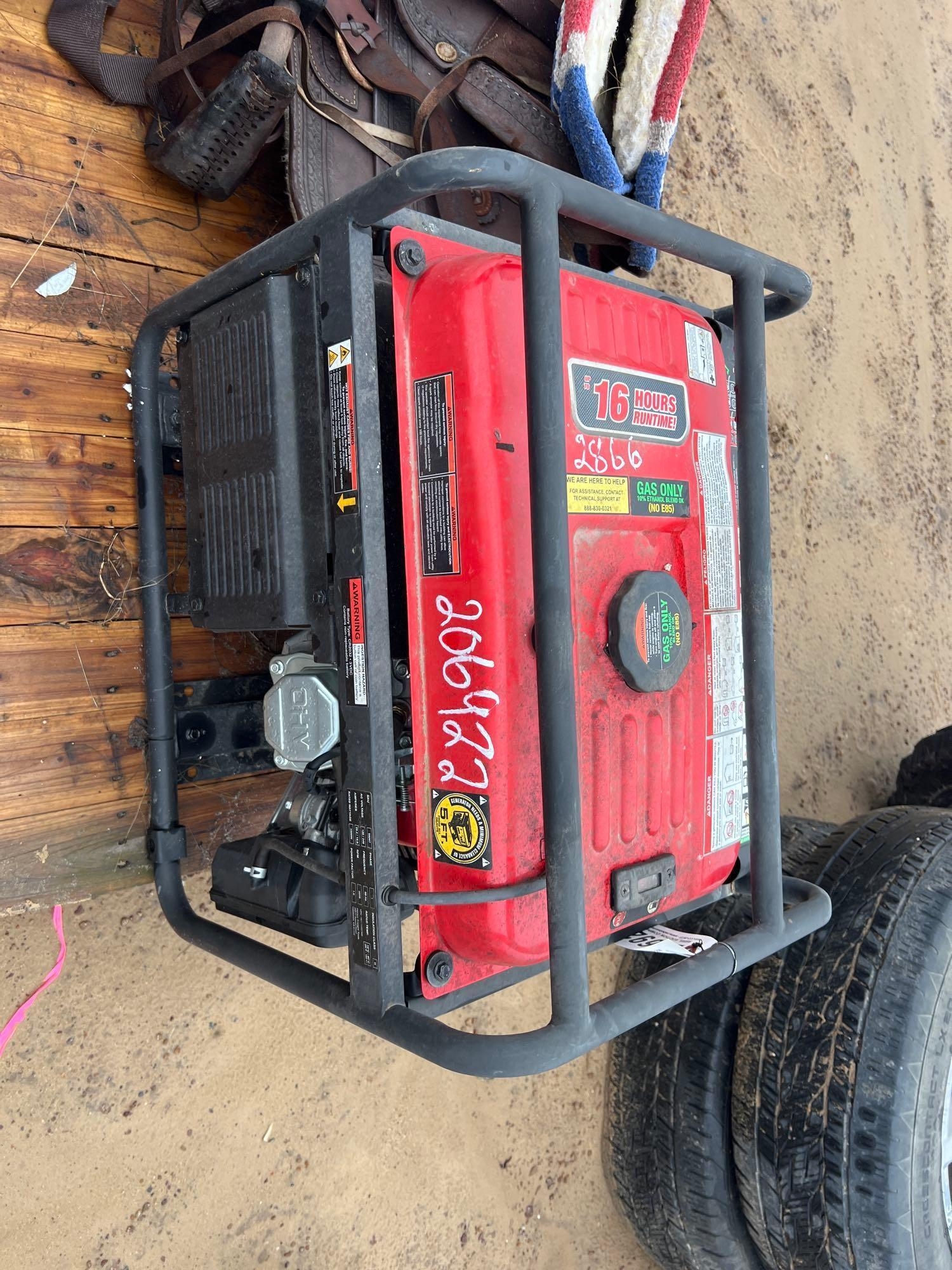 PREDATOR 3500 W GAS GENERATOR (A58376)