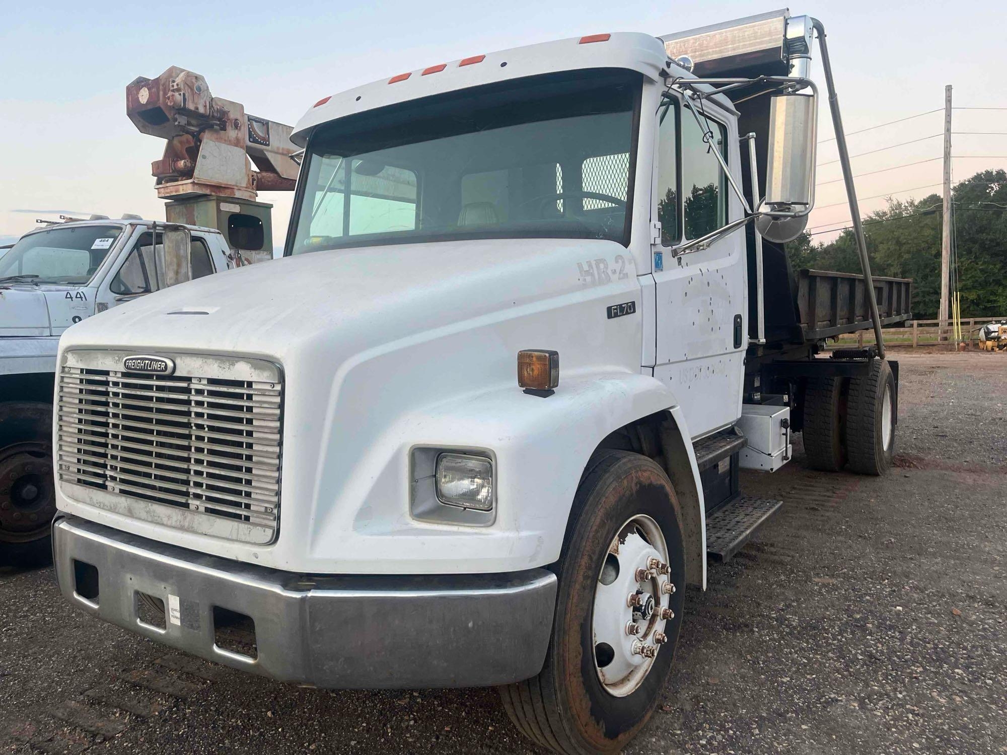 1998 Freightliner FL70 Roll-Off Truck, VIN # 1FV6HLBC6WH951295 (A51572)