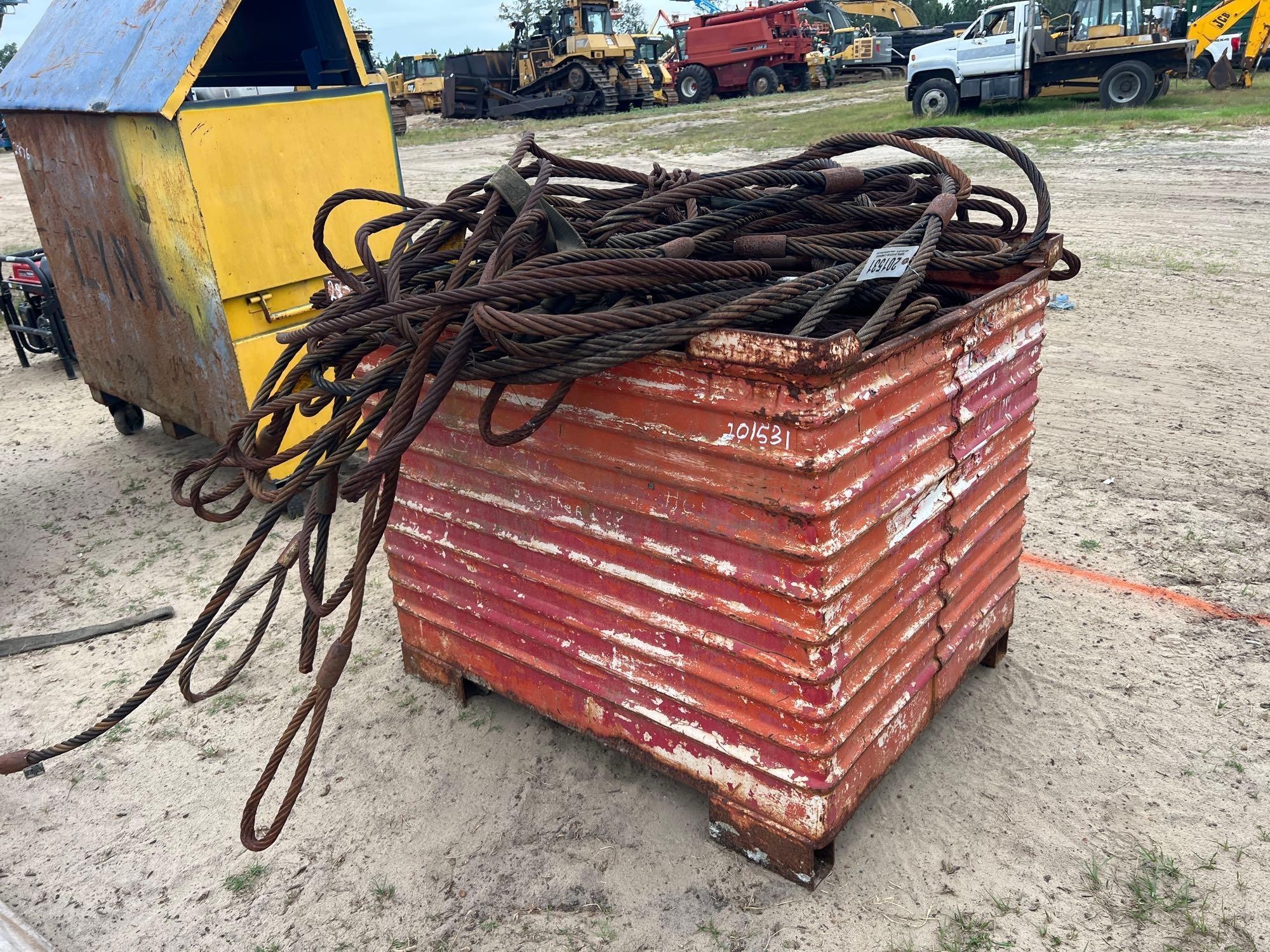 SEET BOX W/ CABLE SLINGS (A54757)