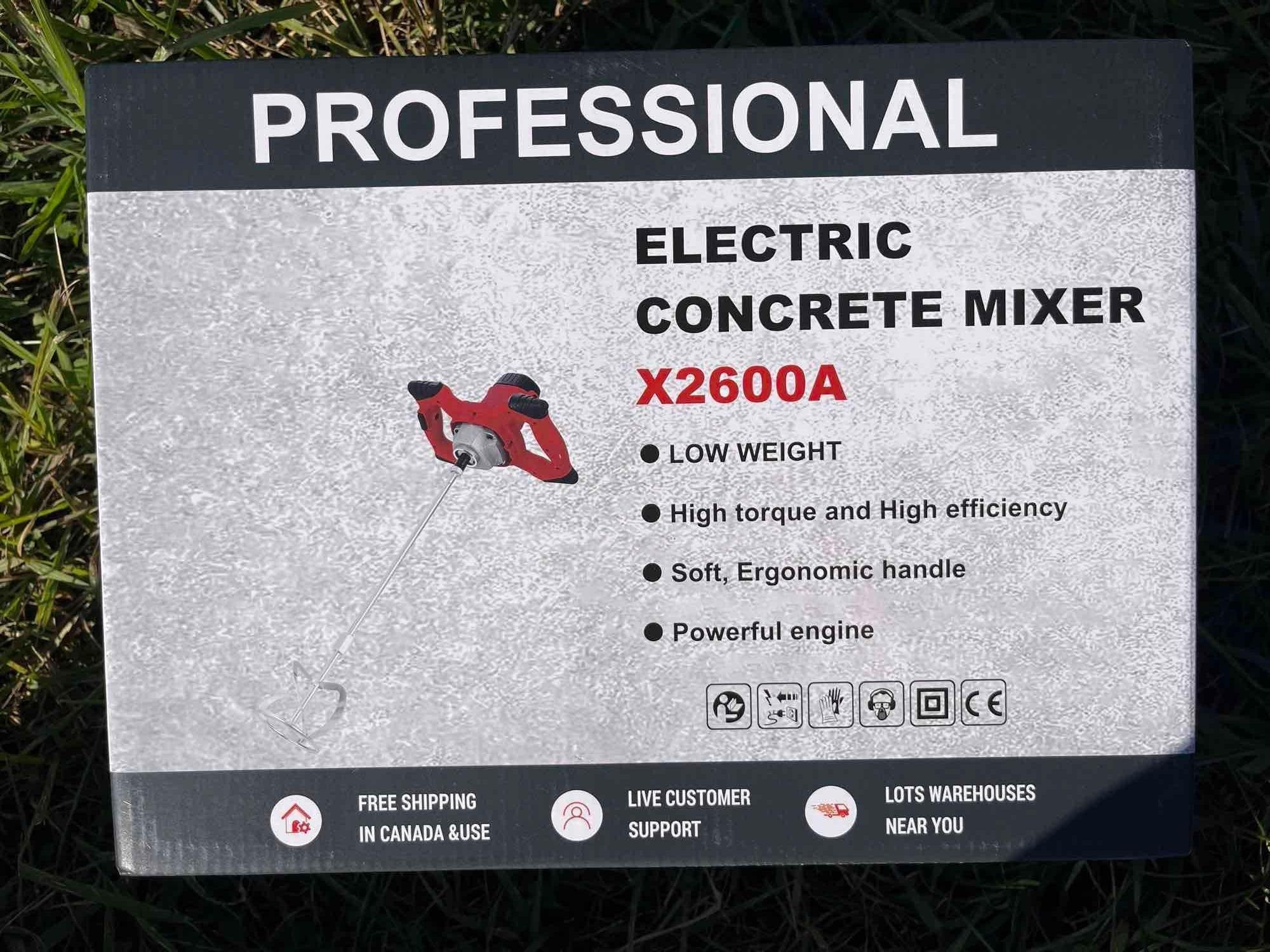 Electric Concrete Mixer (A51573)