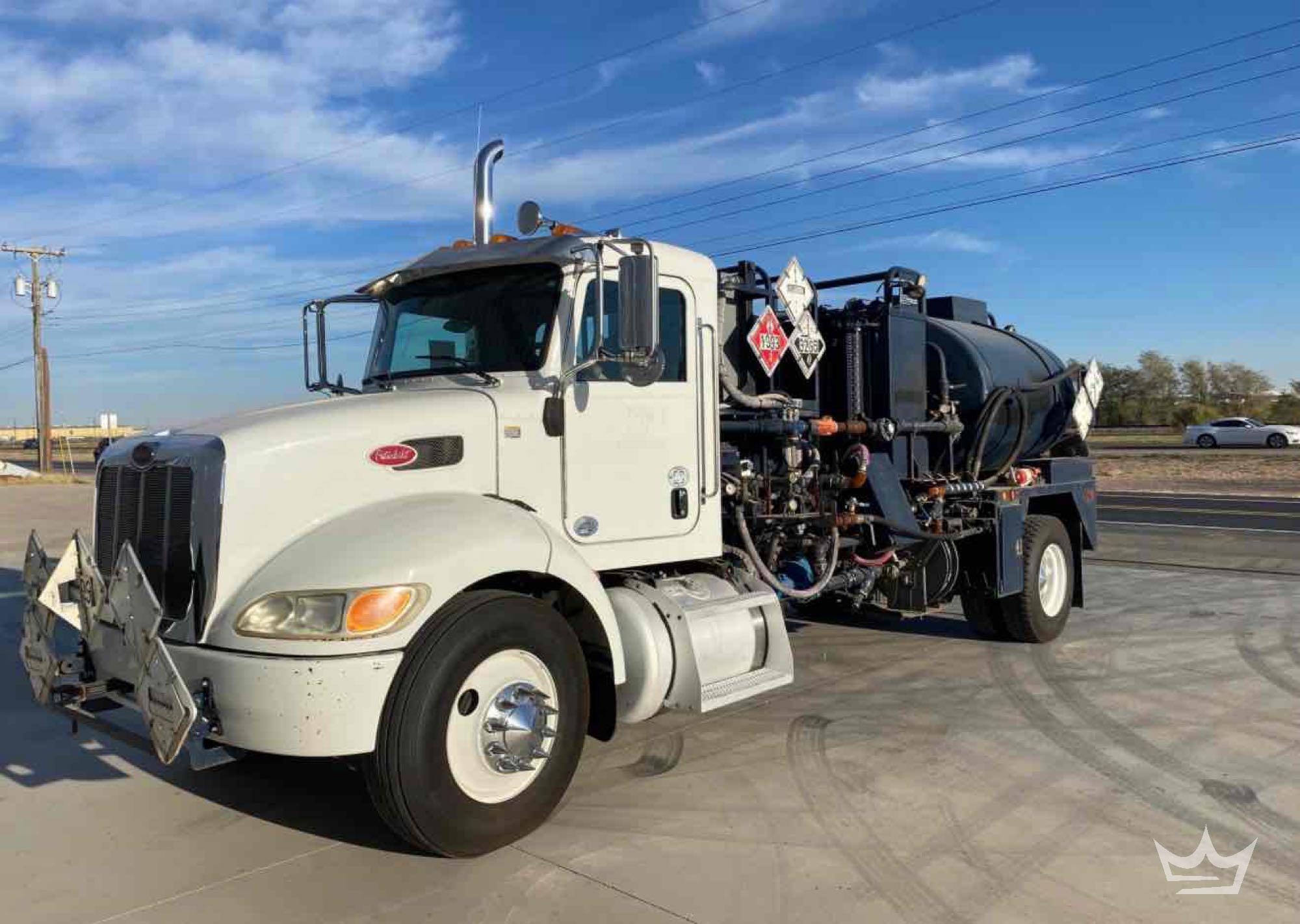 2016 Peterbilt 337 Corrosive Flammable Liquid Transport Truck (A55973)