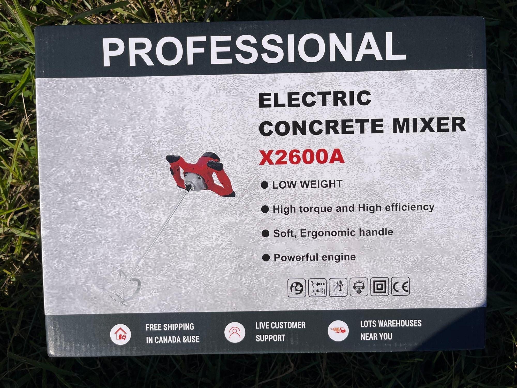 Electric Concrete Mixer (A51573)
